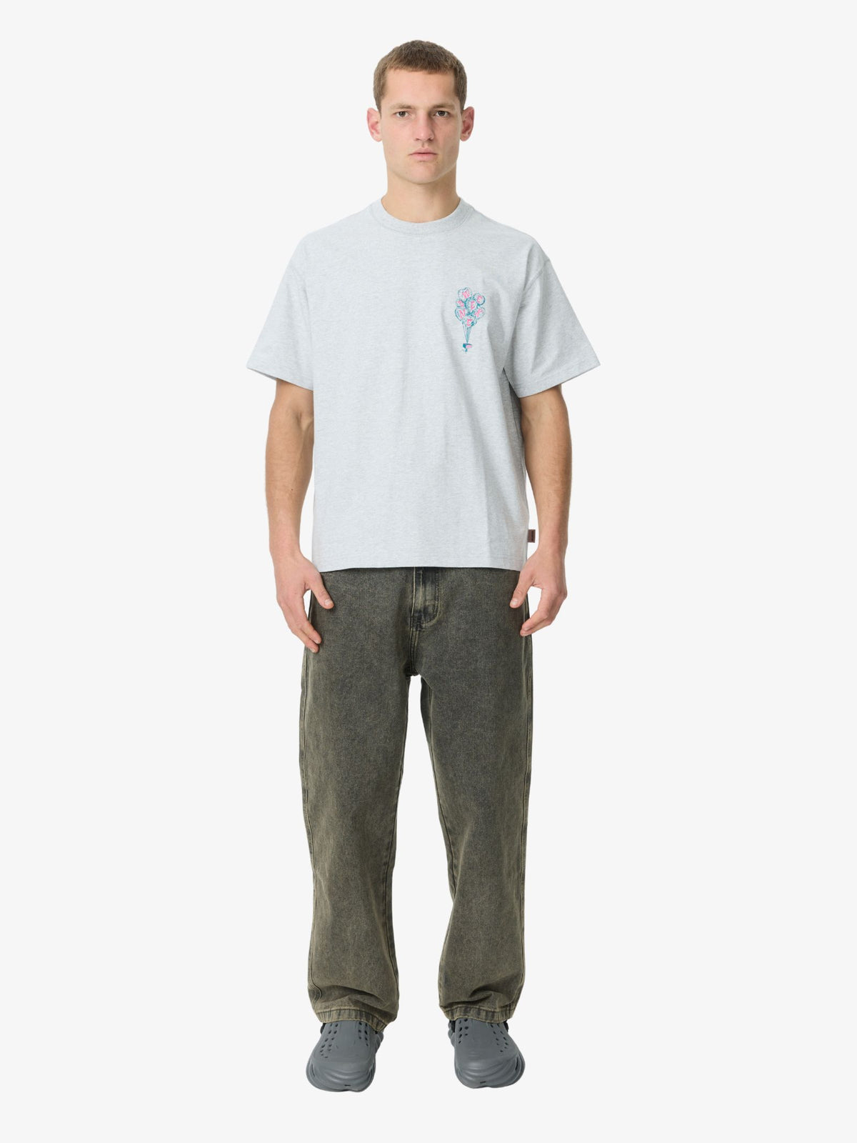 Weekend Cartel Balloon Tee | Ash Marle