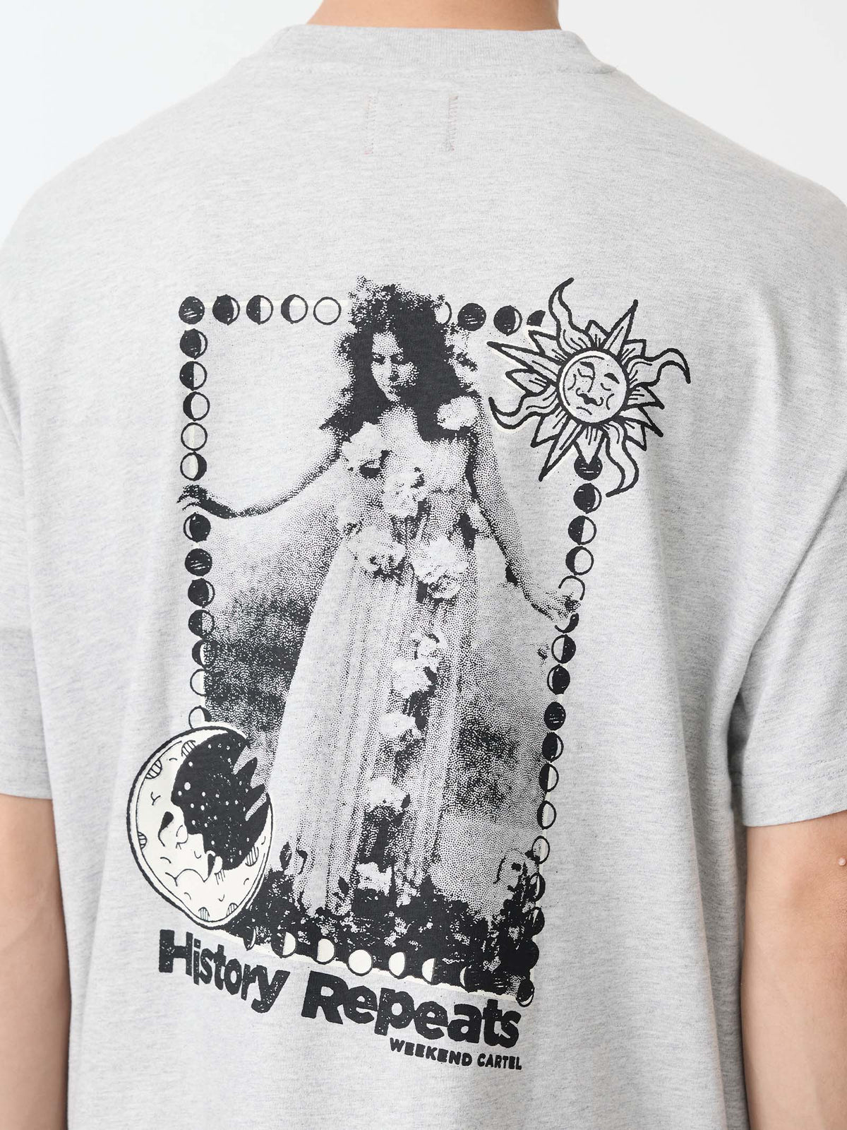 Weekend Cartel History Tee | Ash Marle