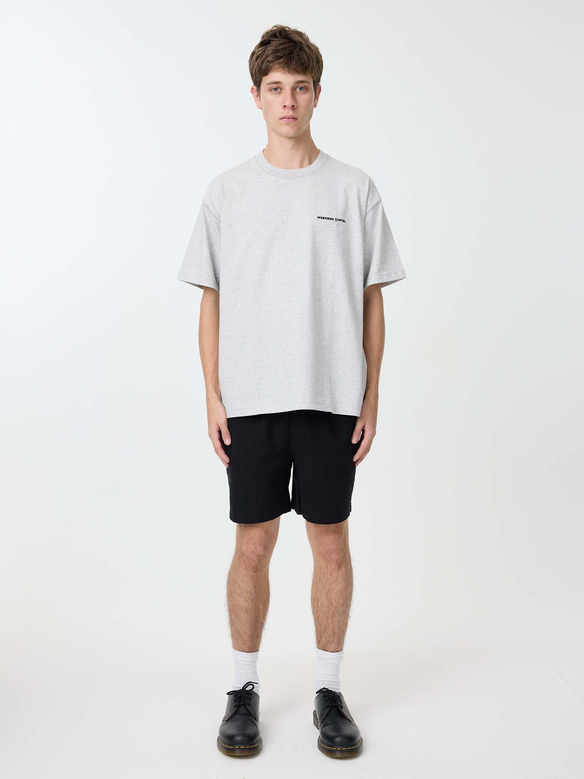 Weekend Cartel History Tee | Ash Marle