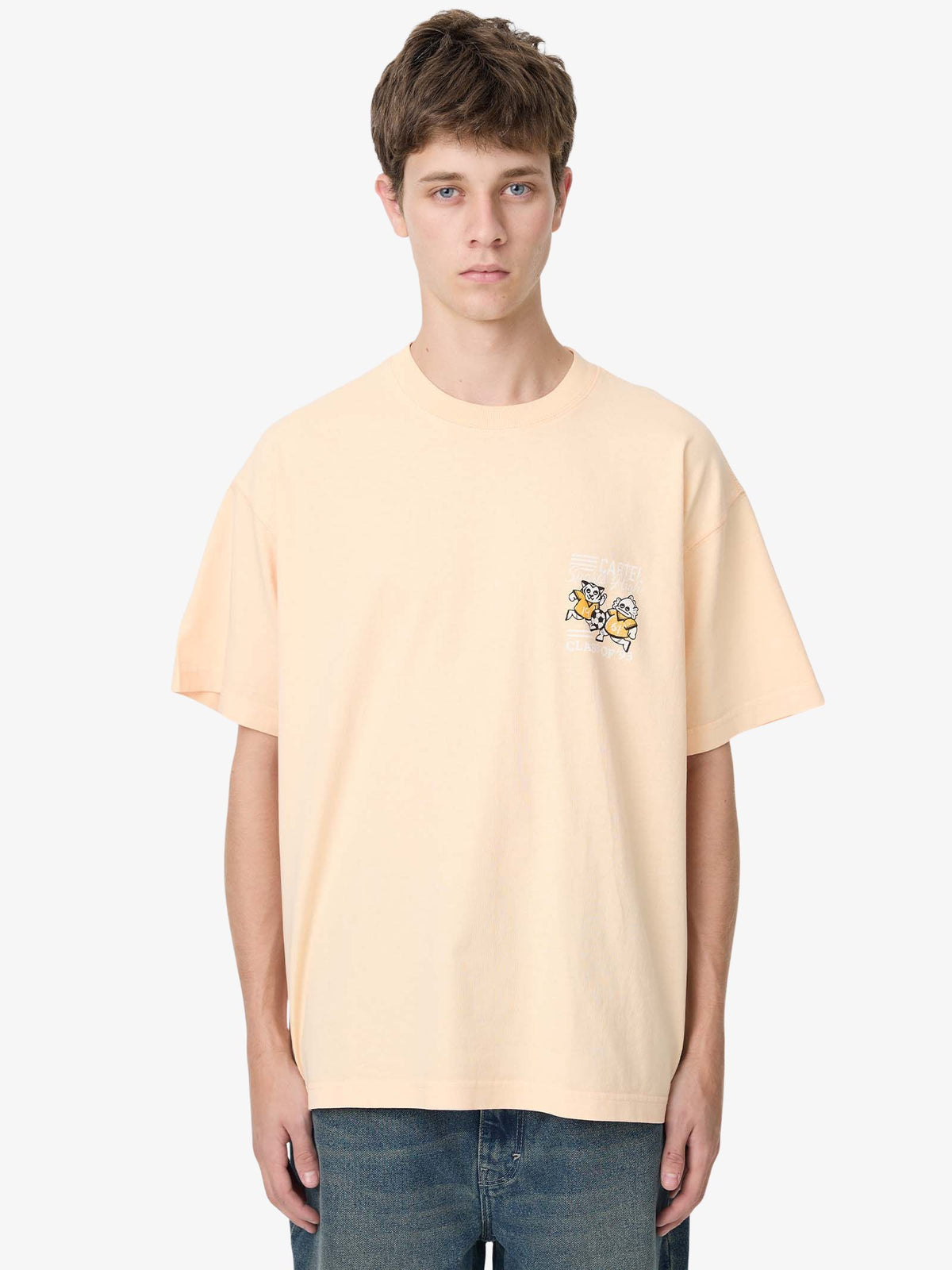 Weekend Cartel Cartel High Tee | Peach