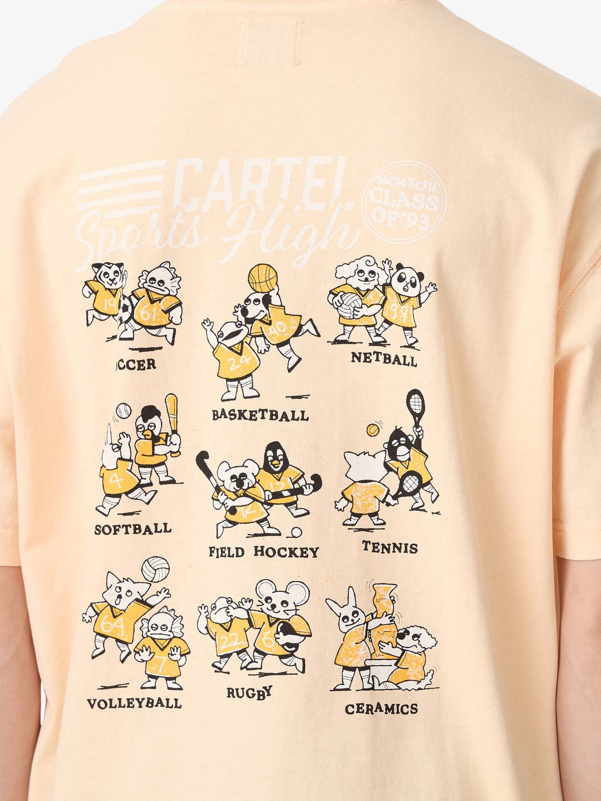 Weekend Cartel Cartel High Tee | Peach