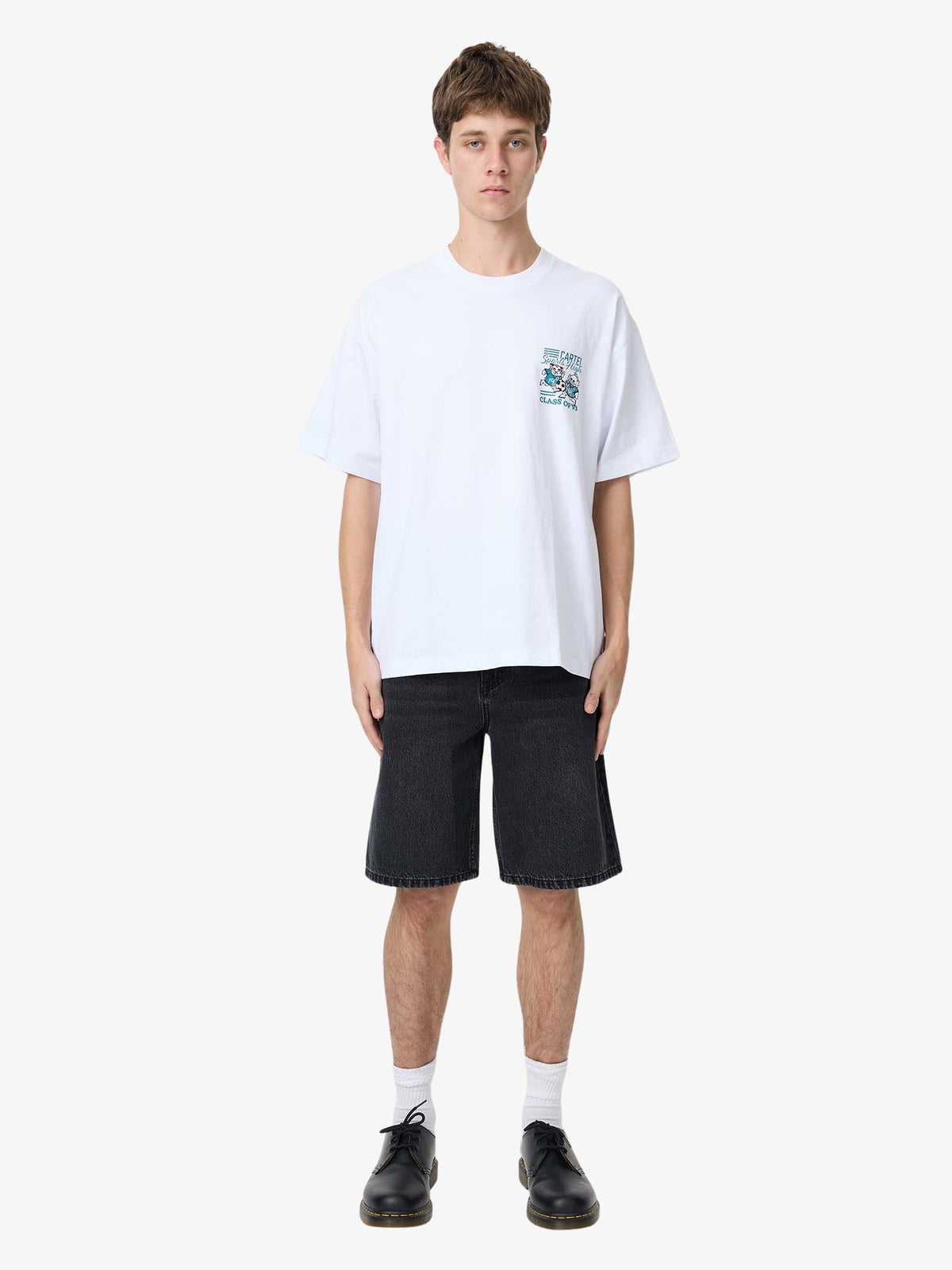 Weekend Cartel Cartel High Tee | White