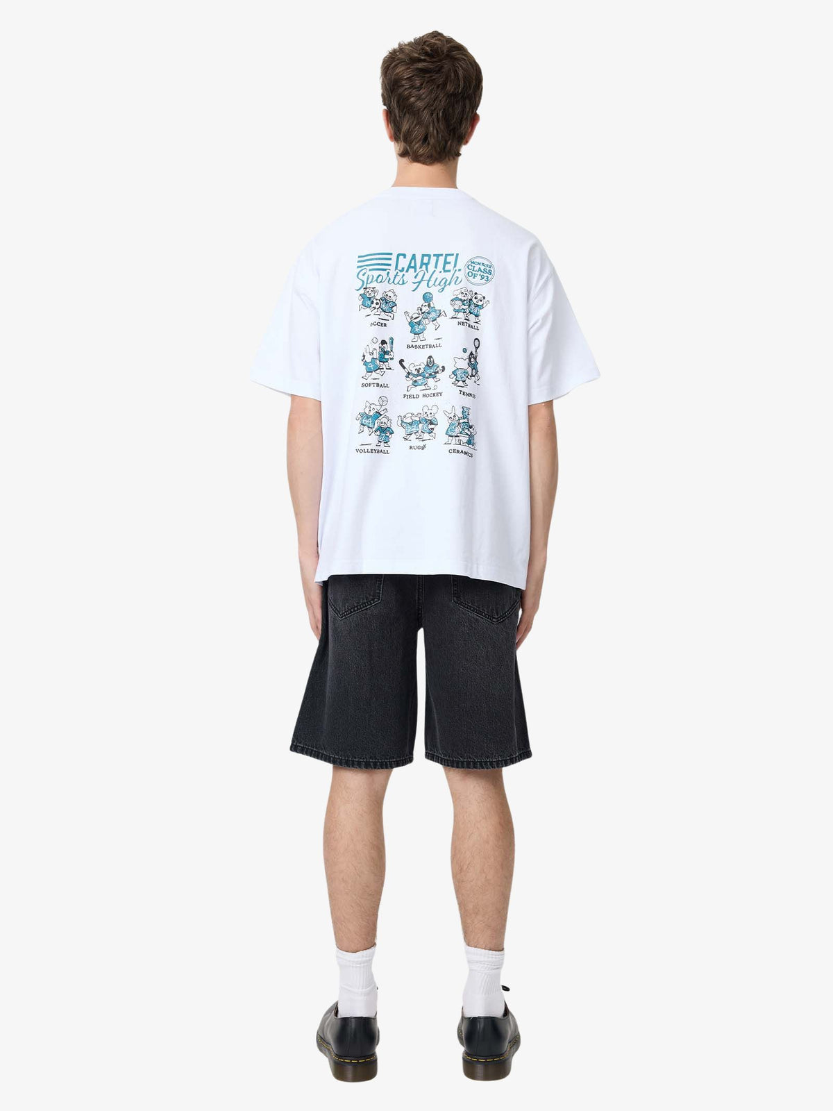 Weekend Cartel Cartel High Tee | White