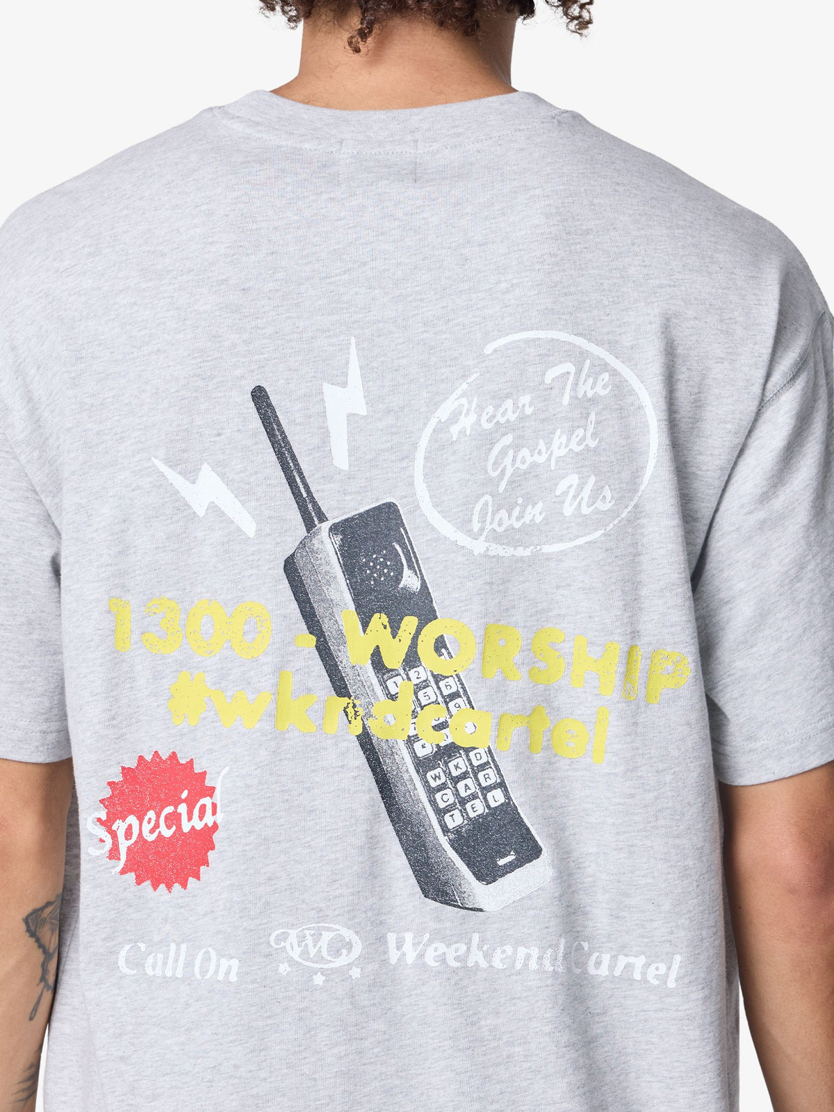 Weekend Cartel Worship Tee | GREY MARLE