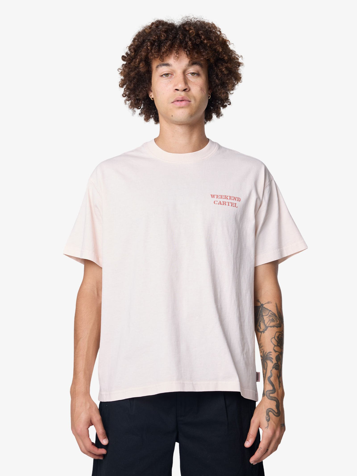 Weekend Cartel Hound Dog Tee | PINK