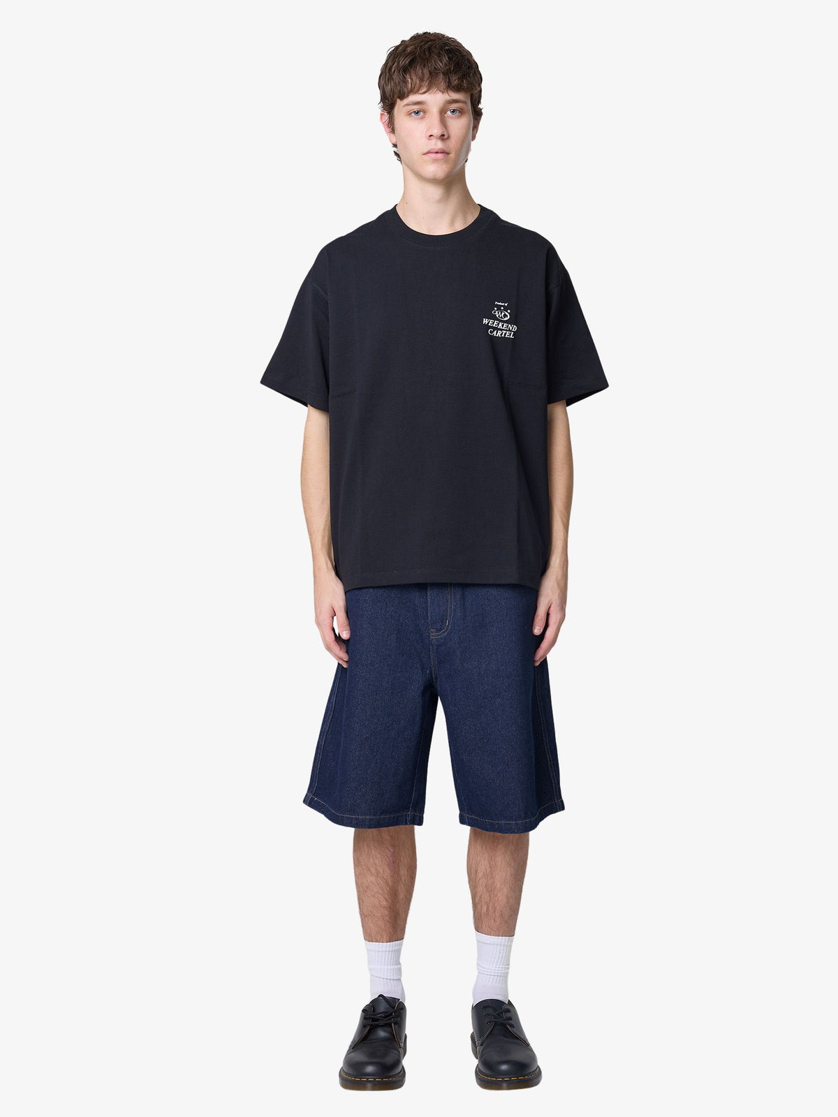 Weekend Cartel Diner Tee | BLACK