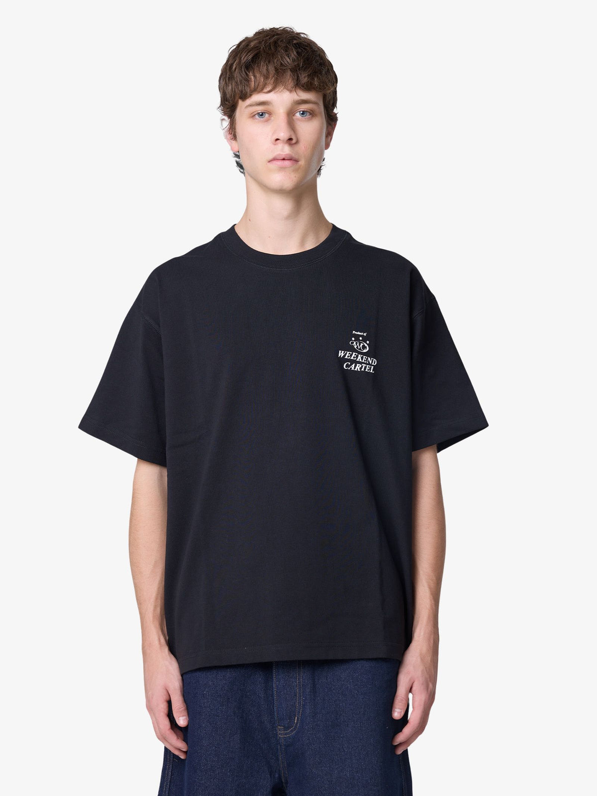 Weekend Cartel Diner Tee | BLACK