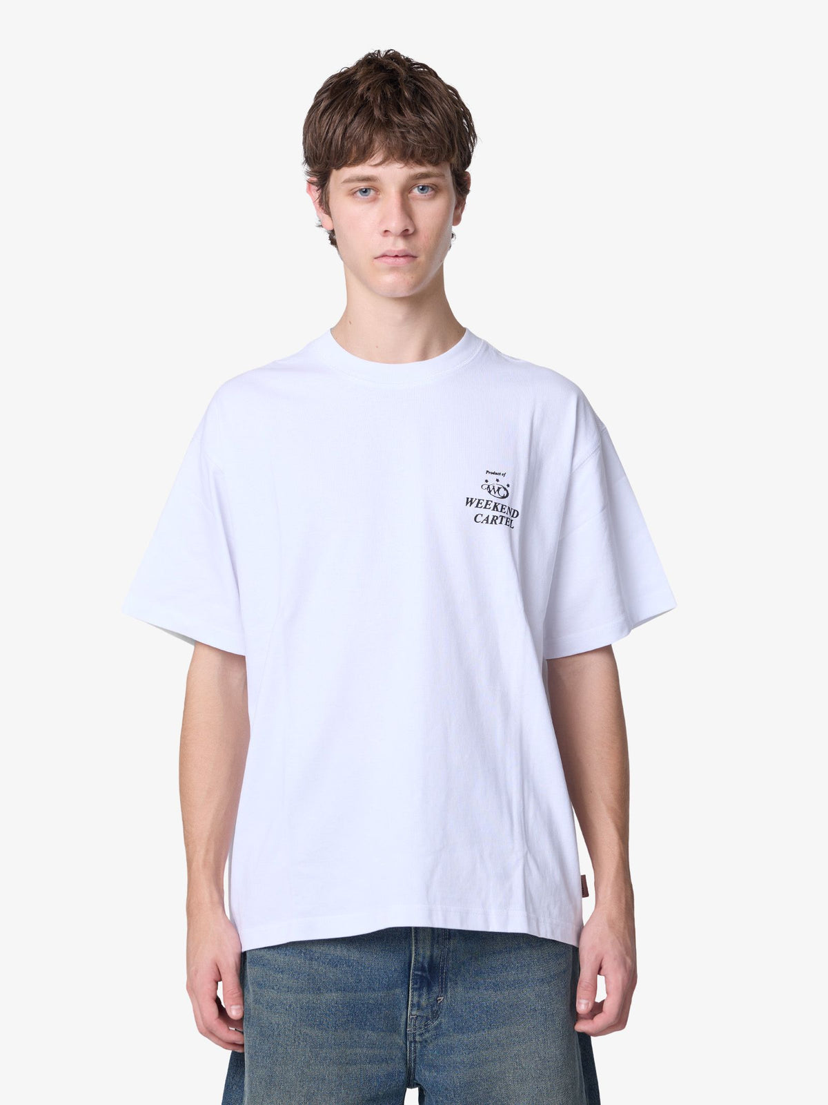 Weekend Cartel Diner Tee | WHITE