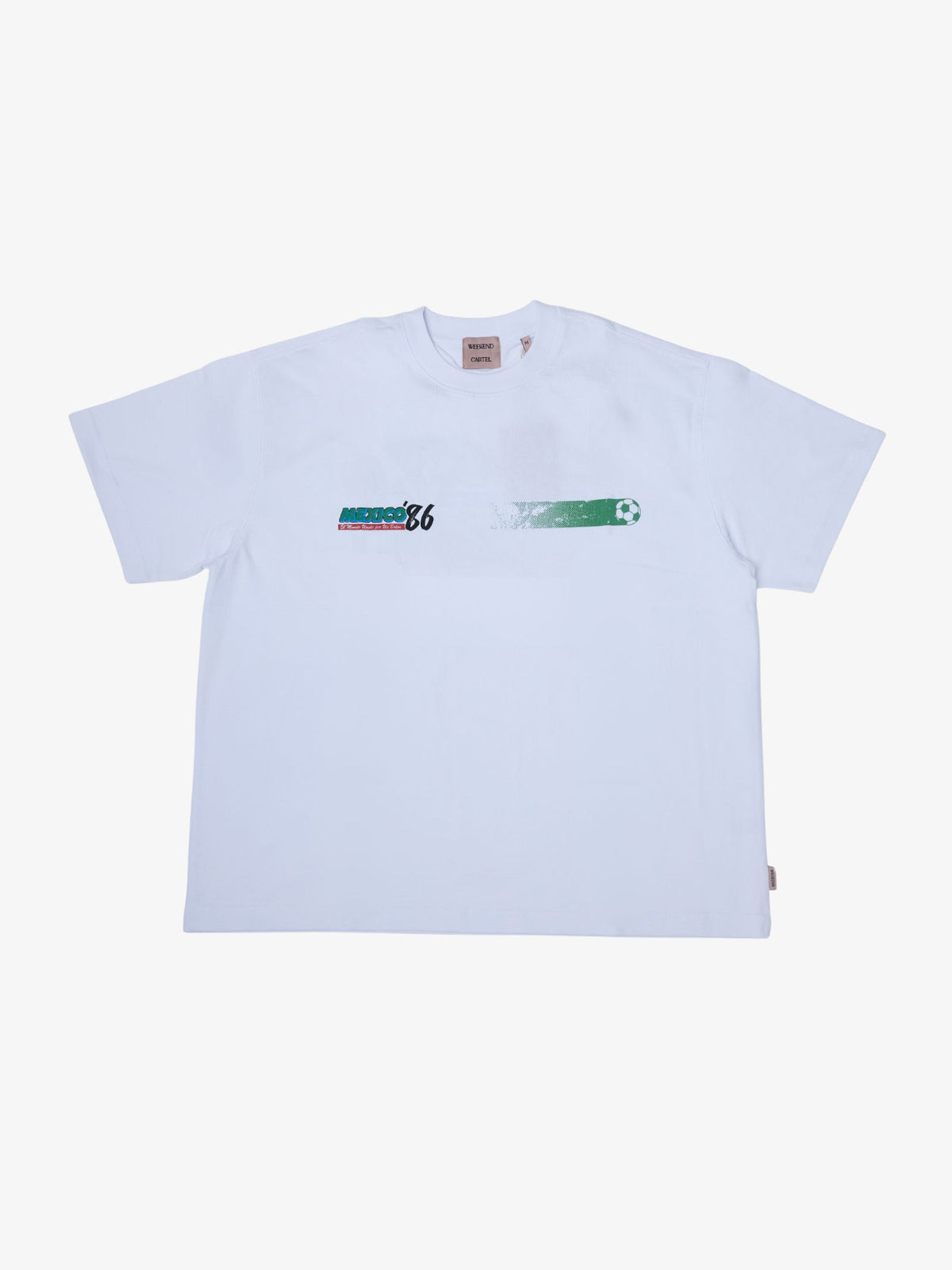 Weekend Cartel Mexico 86 Tee | White