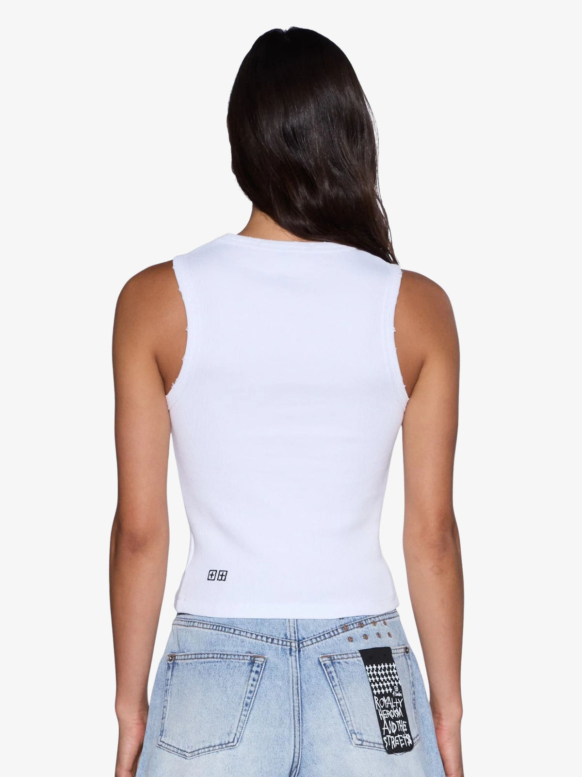 Ksubi Stacked Syndicate Tank | Extra White