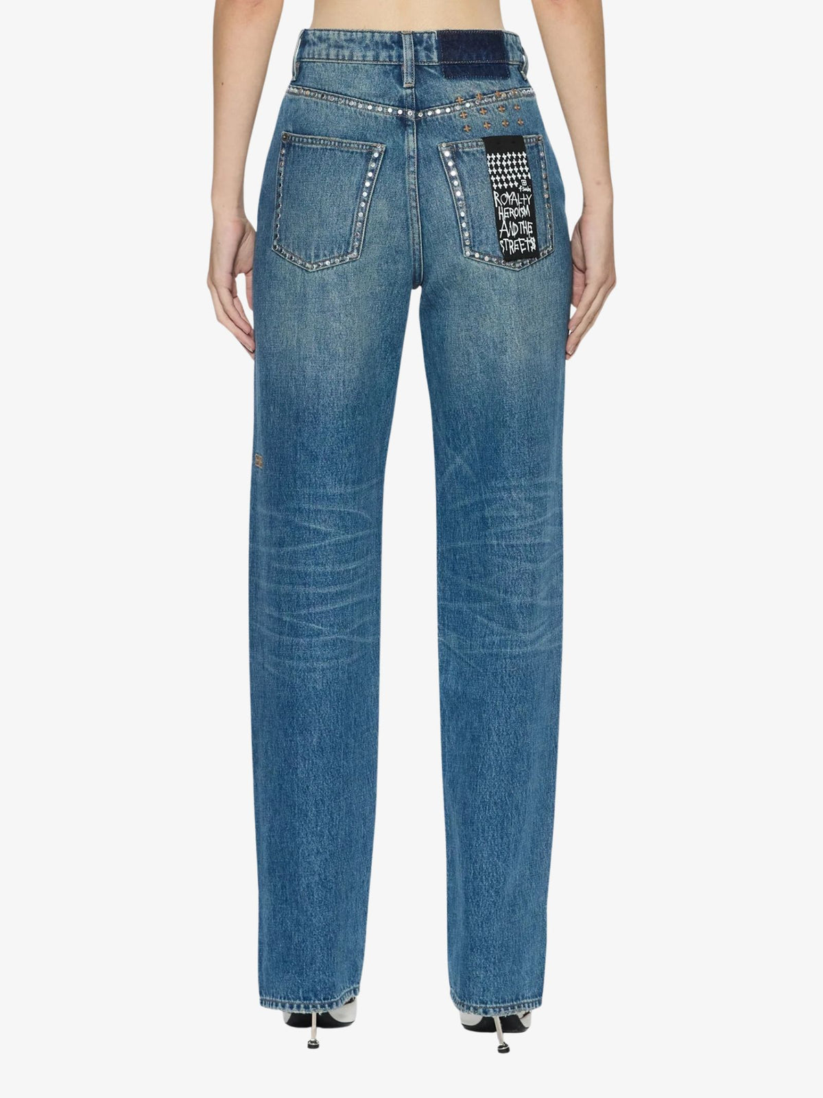 Ksubi Playback Studded Jeans | TEXAS BLUE