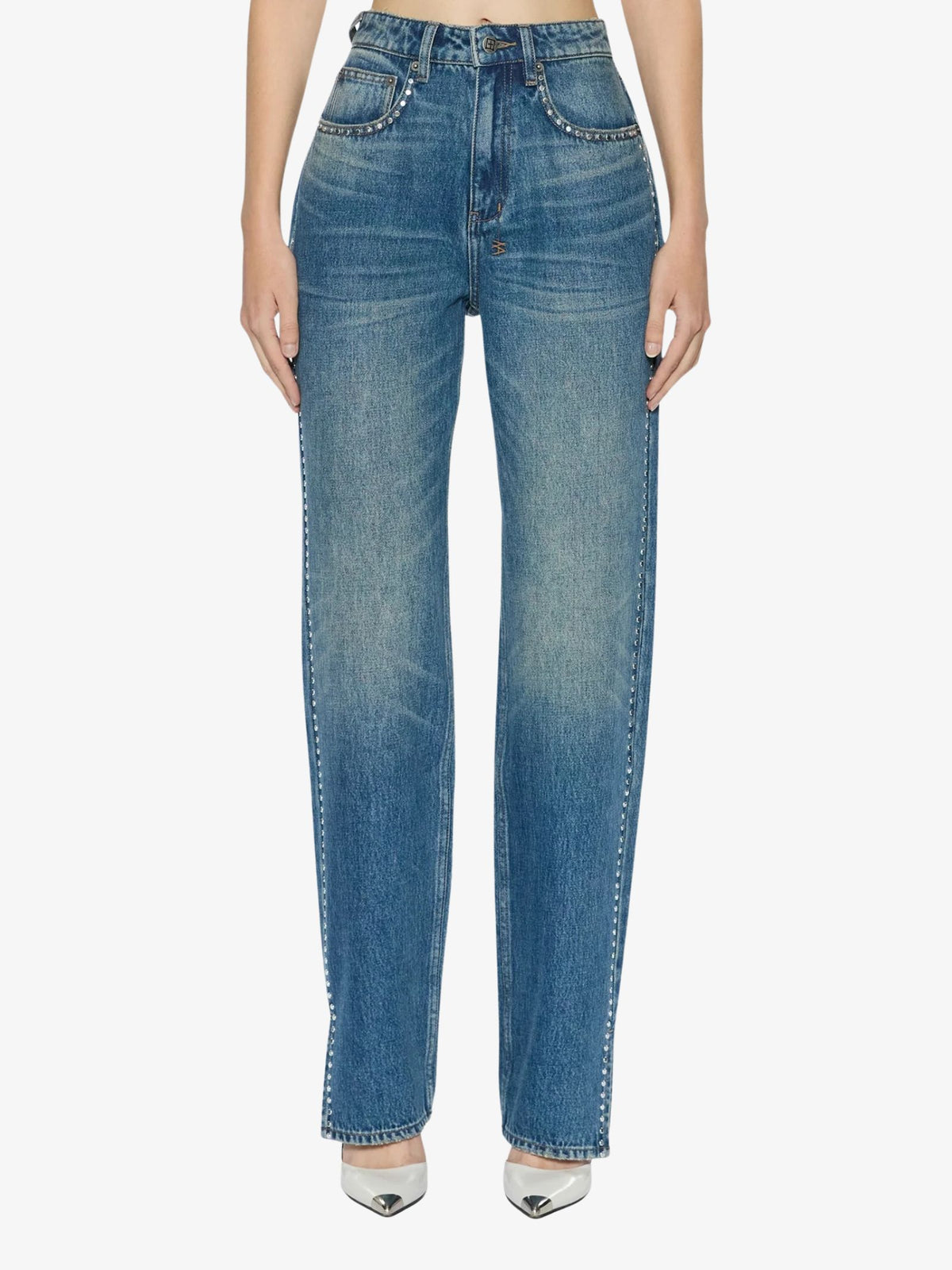 Ksubi Playback Studded Jeans | TEXAS BLUE