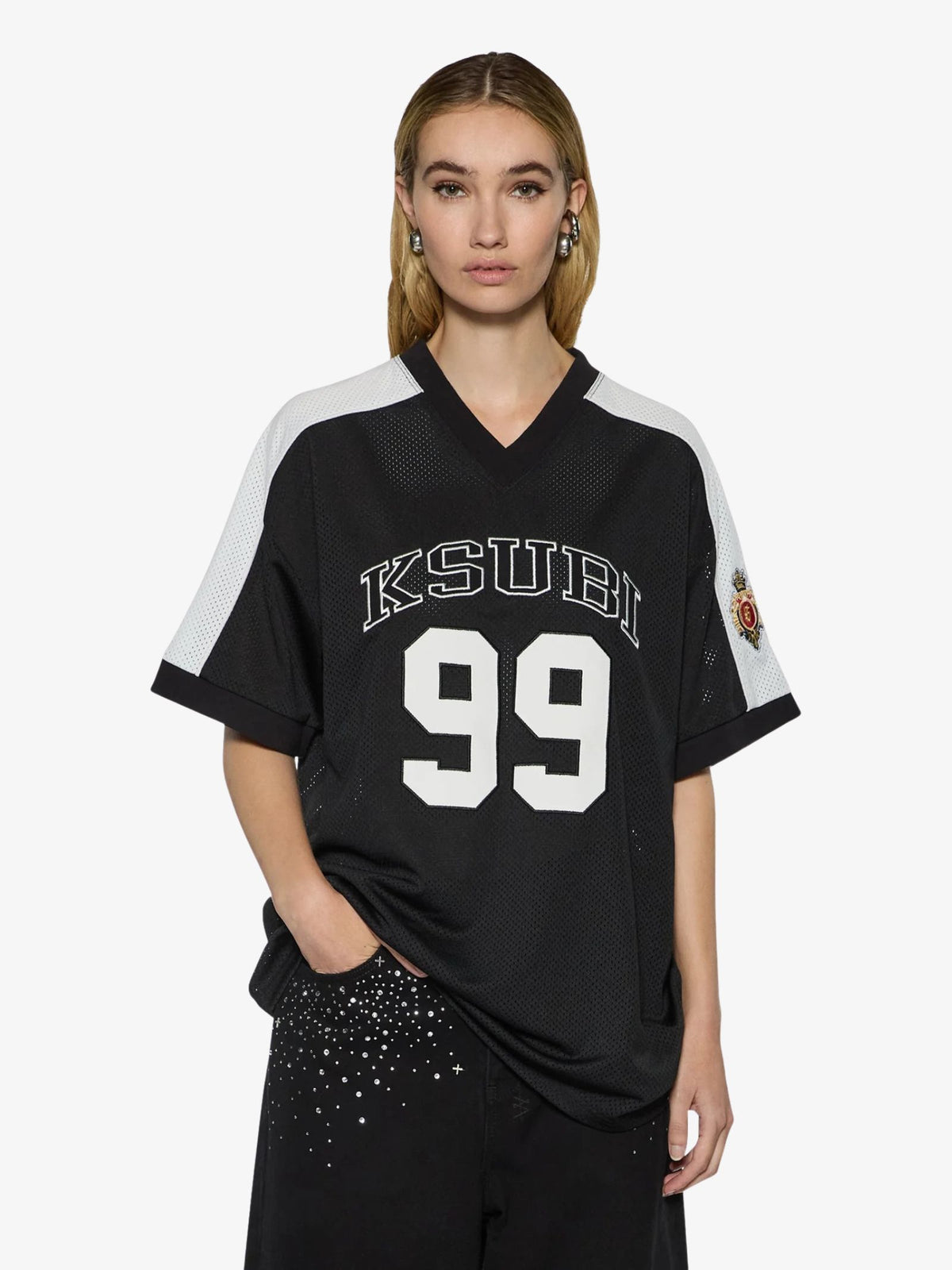 Ksubi 99 Short Sleeve Jersey | BLACK