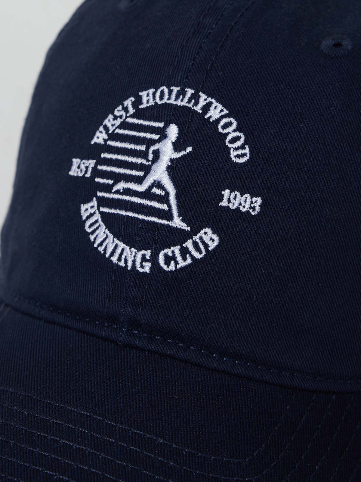 West Hollywood Sweat Club Running Club Ball Park Cap | NAVY