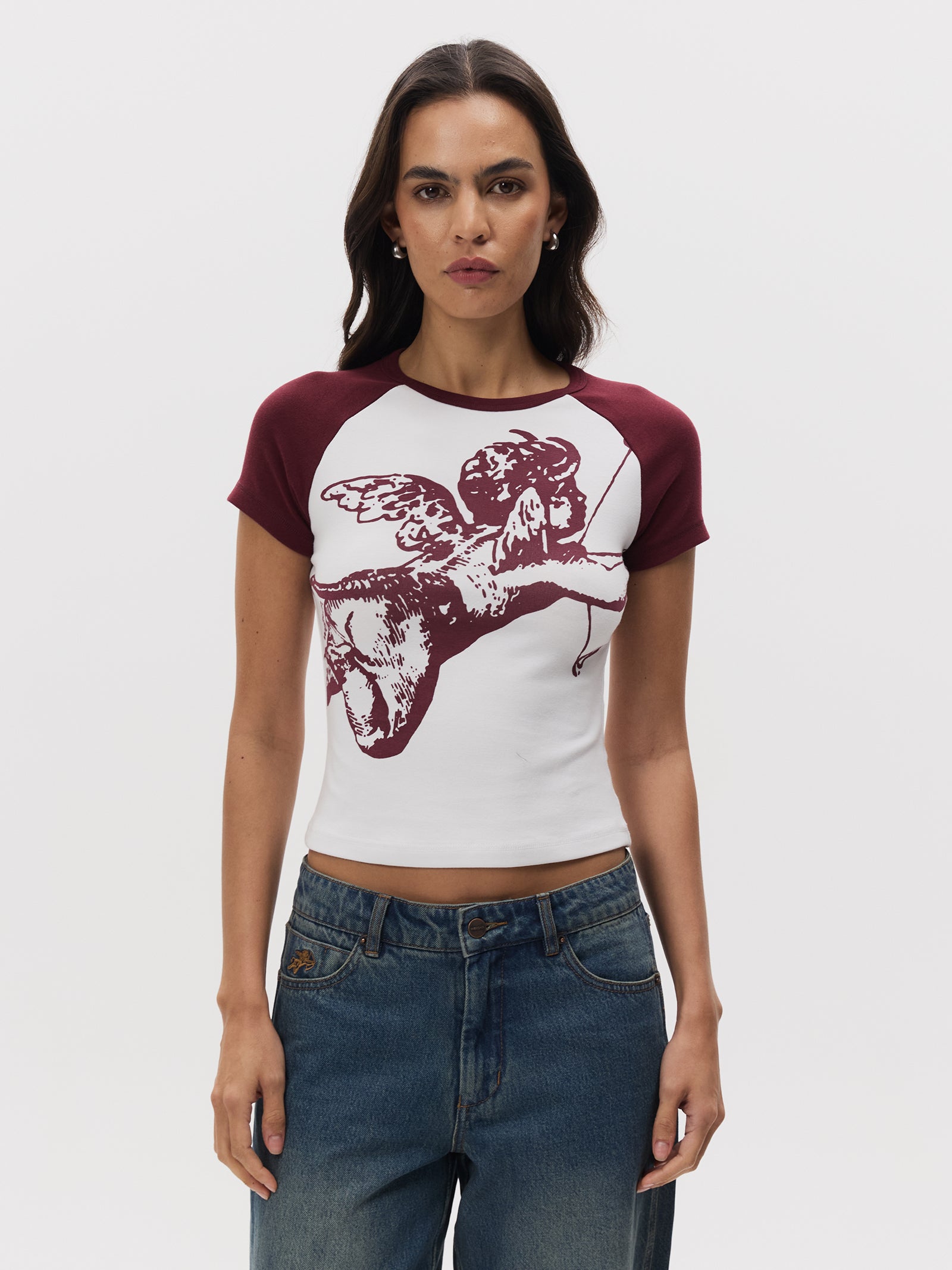 Cherub Y2k Raglan Tee