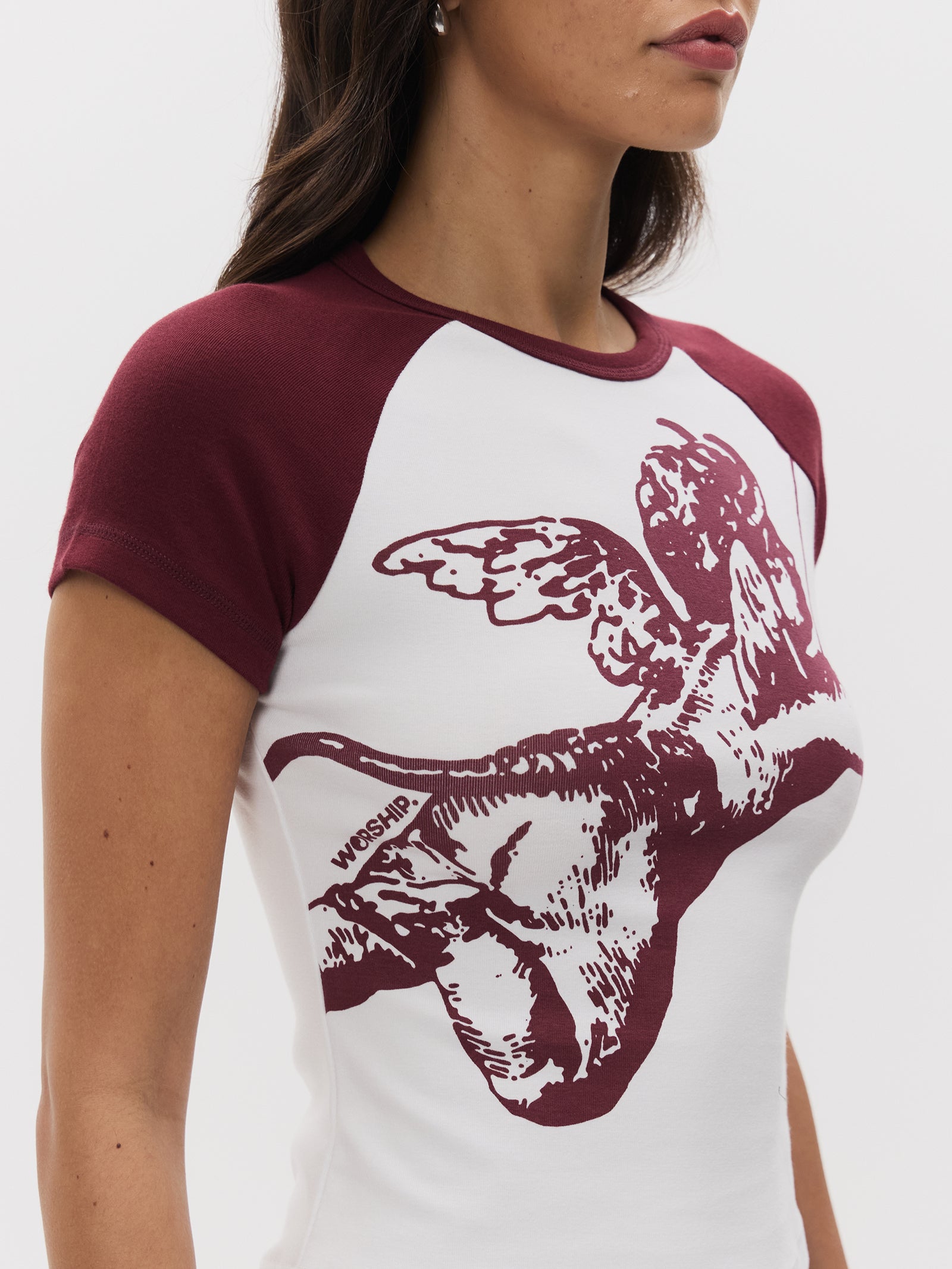 Cherub Y2k Raglan Tee