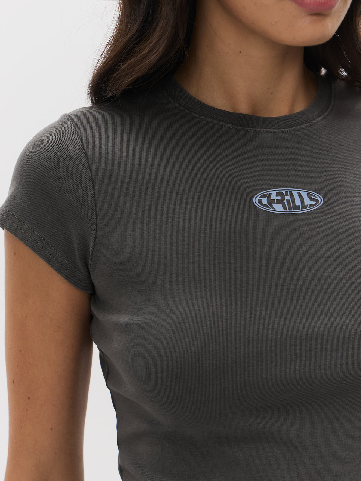 Thrills Shadow Club Tee | MERCH BLACK