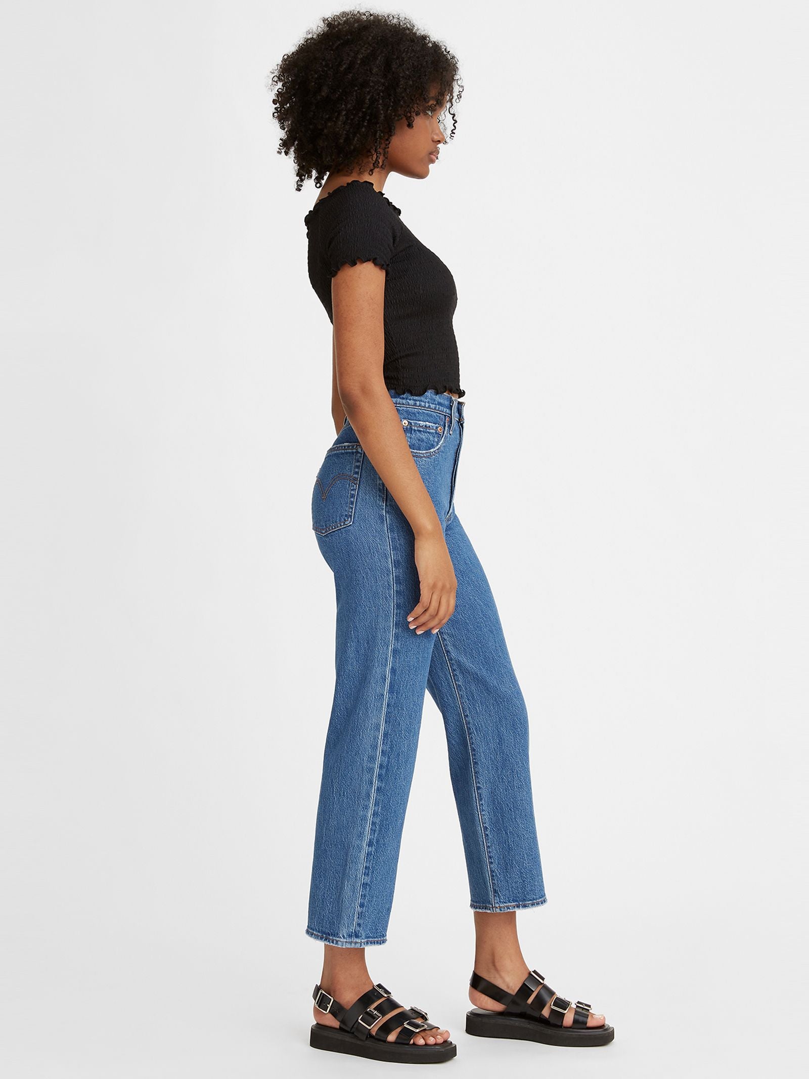 Ribcage Straight Ankle Jean