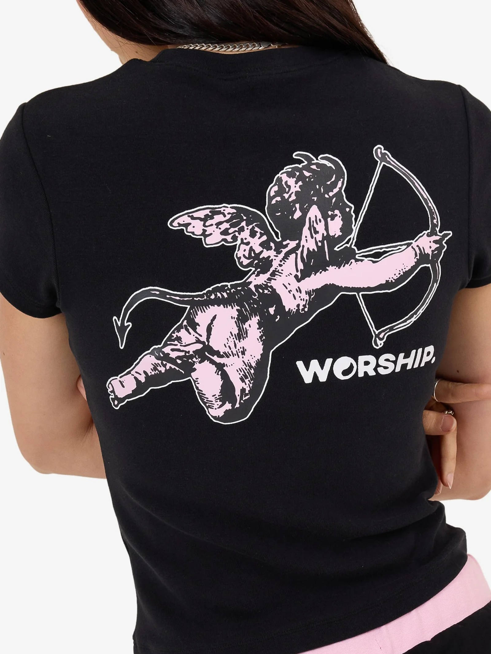 Cherub Cap Sleeve Top