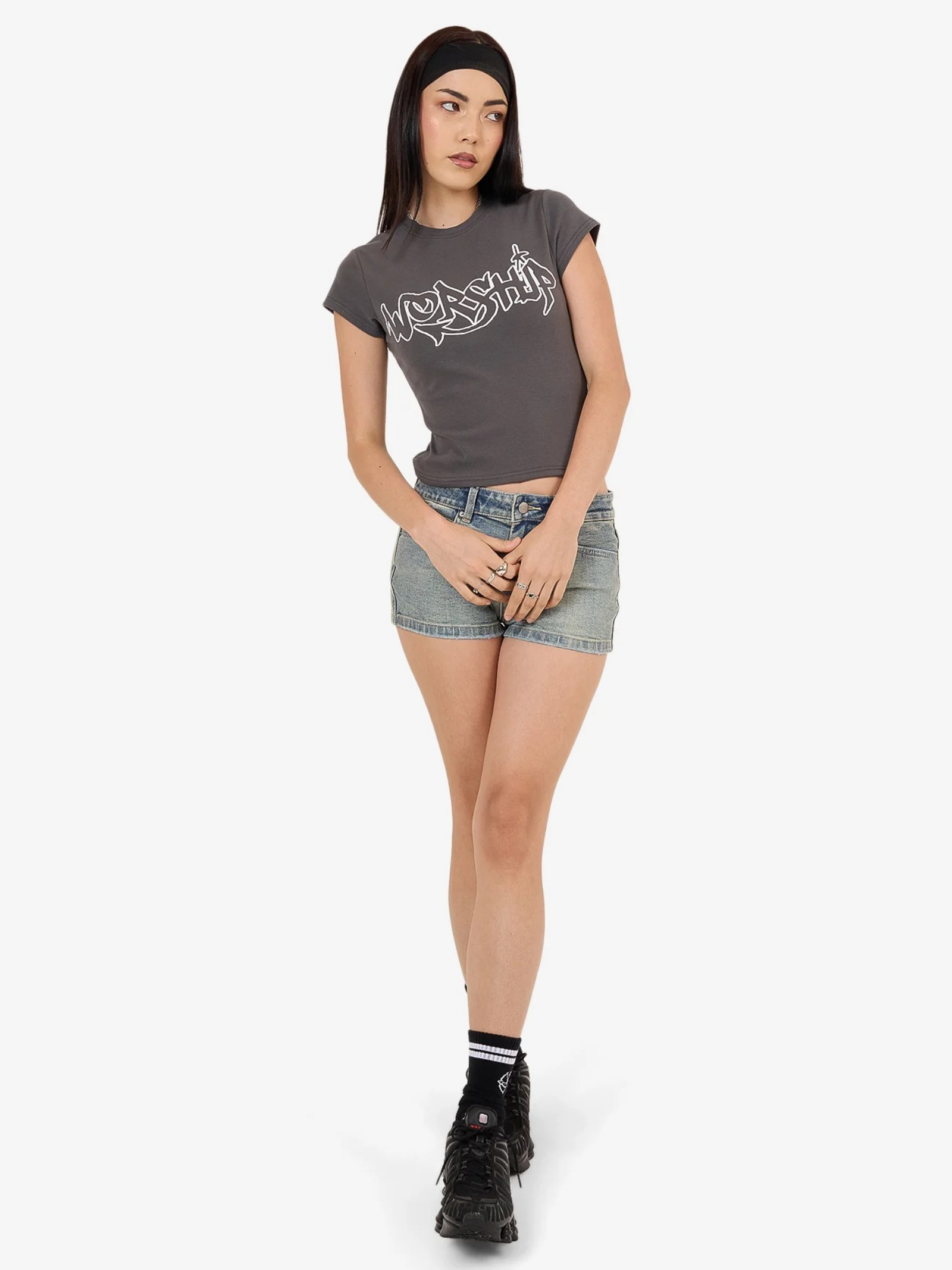 Throws Cap Sleeve Tee