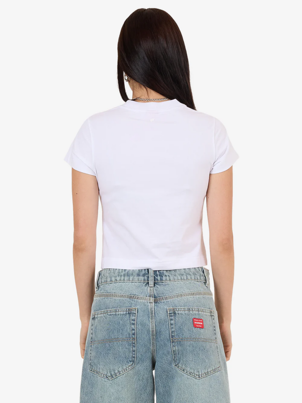 Worship Perch Teeny Tee | White