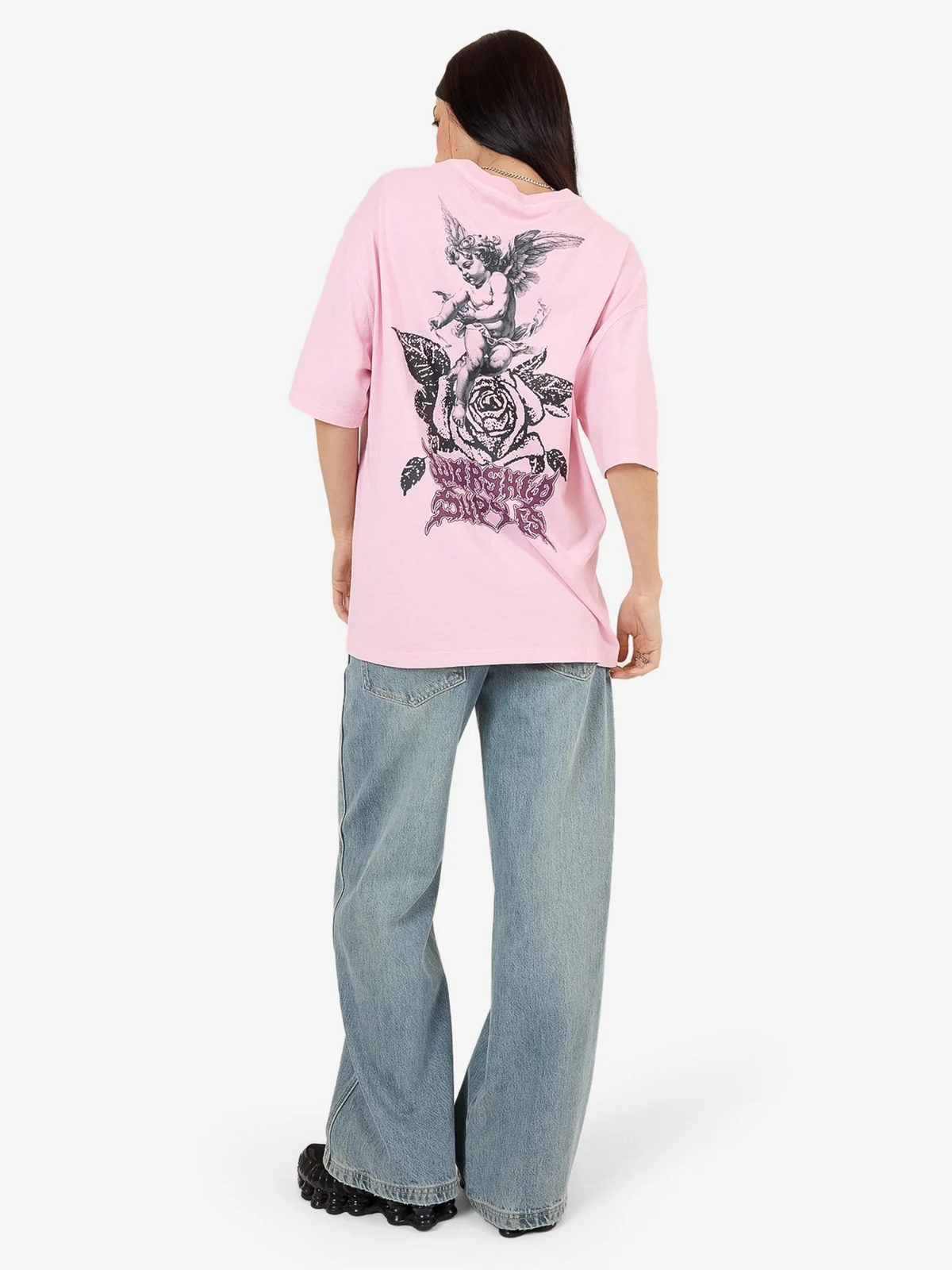 Worship Perch Relaxed Fit Tee | Quartz