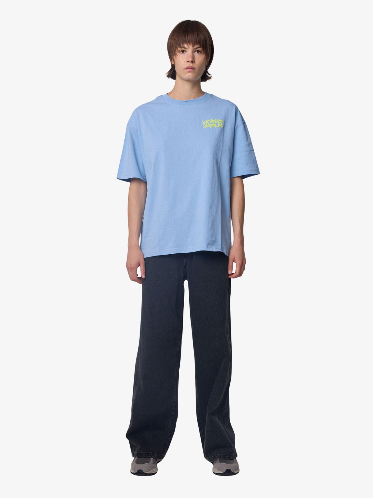 Worship Terrain Relaxed Fit Tee | Bell Air Blue