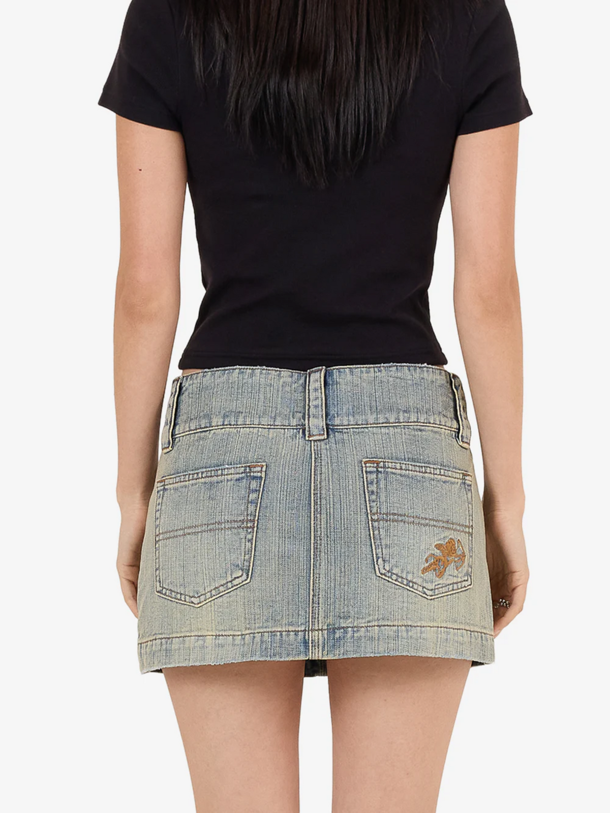 Worship Nostalgia Micro Skirt | Dirty Streak Fade