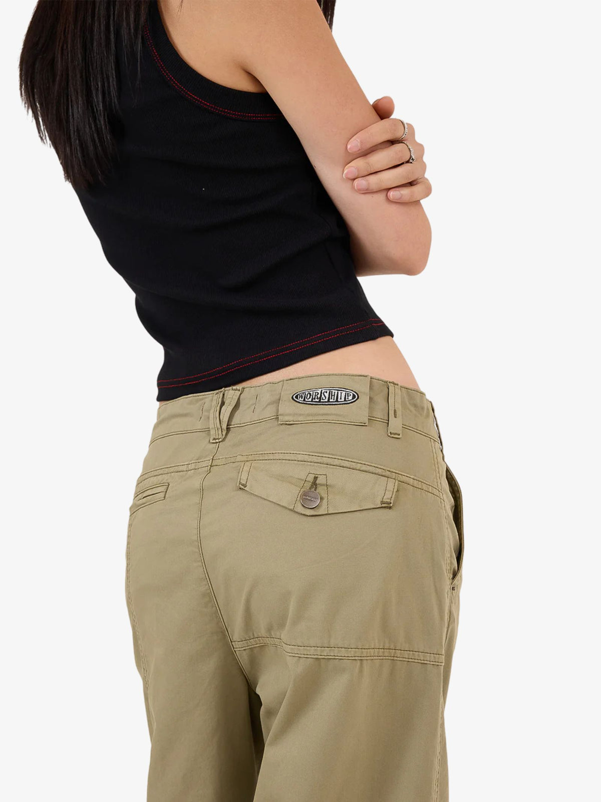 Worship No Doubt Utility Pant | Kelp