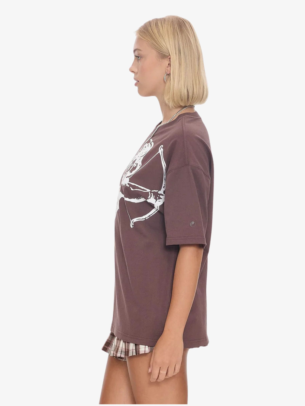 Worship Cherub Relaxed Fit Tee | Dark Choc