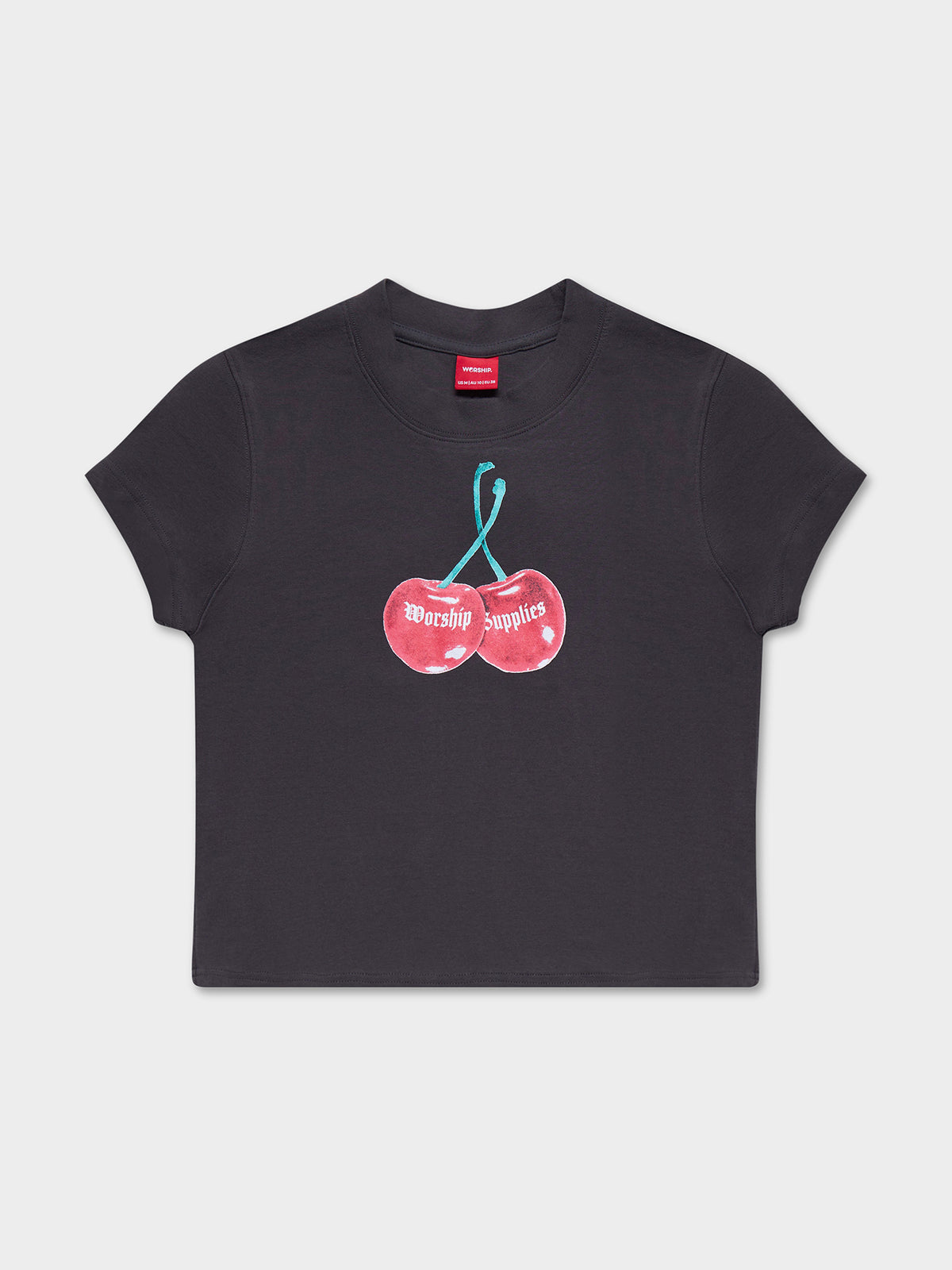 Worship Cherio Teeny Tee | WORN BLACK