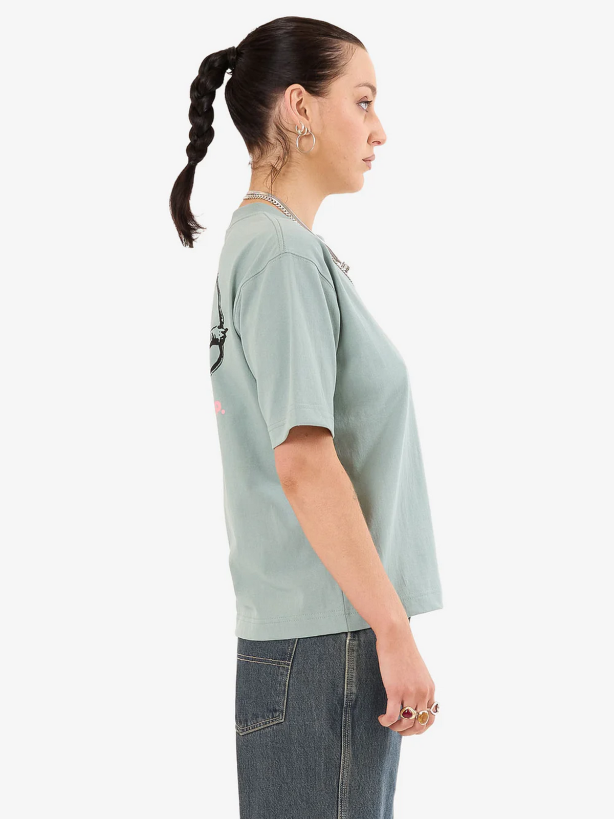 Worship Cherub Regular Fit Tee | Mineral