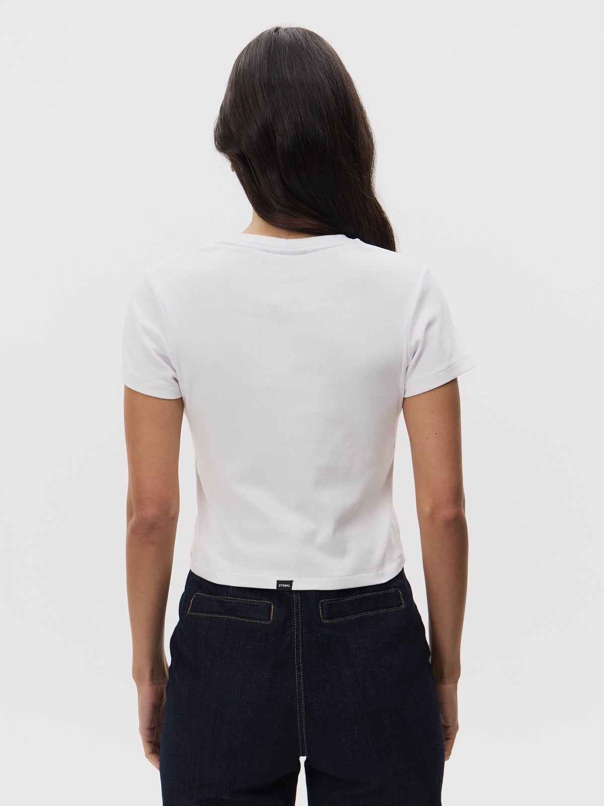 Thrills Future Leap Mini Tee | WHITE