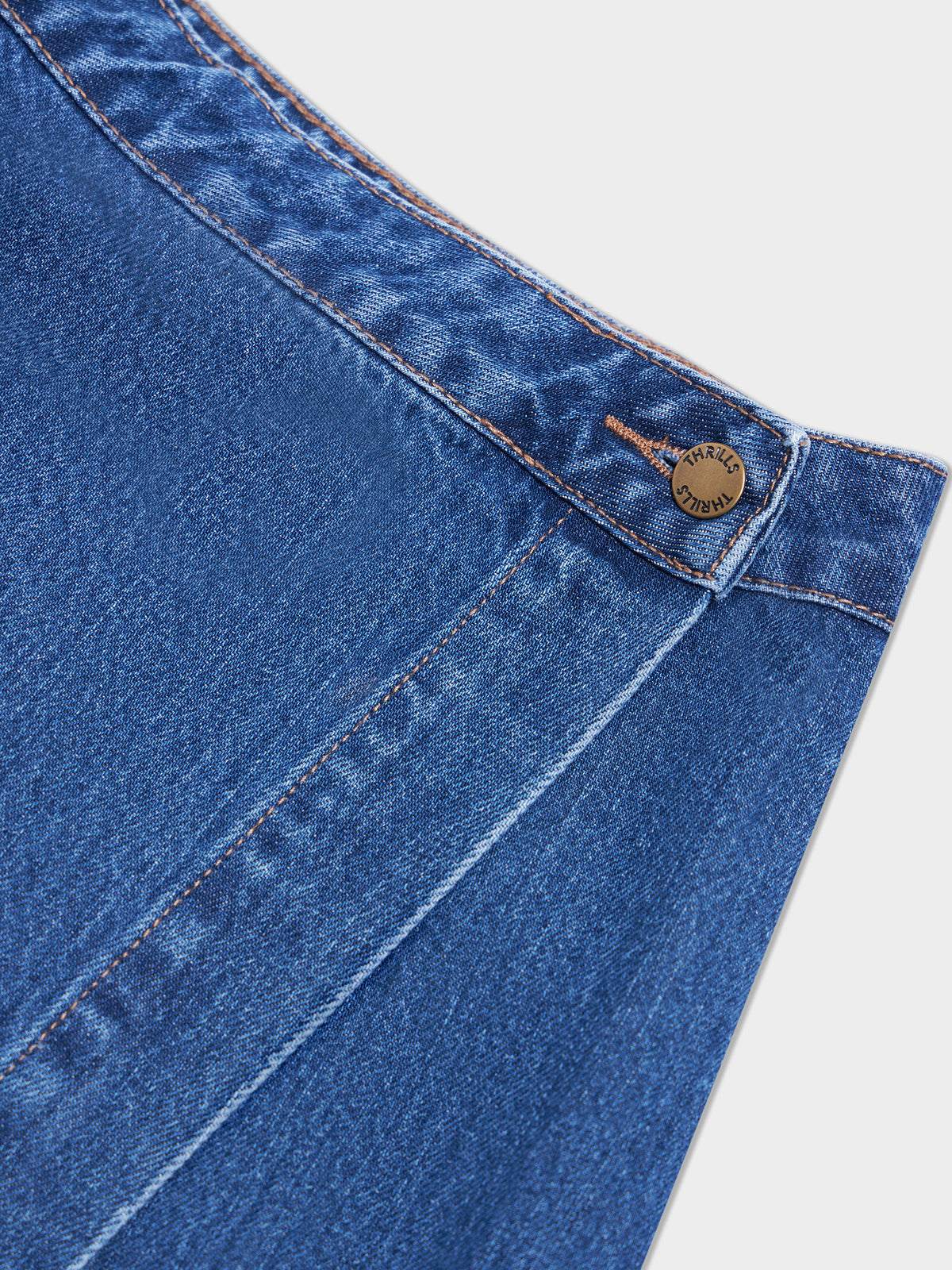 Thrills Peyton Maxi Skirt | Rinsed Blue