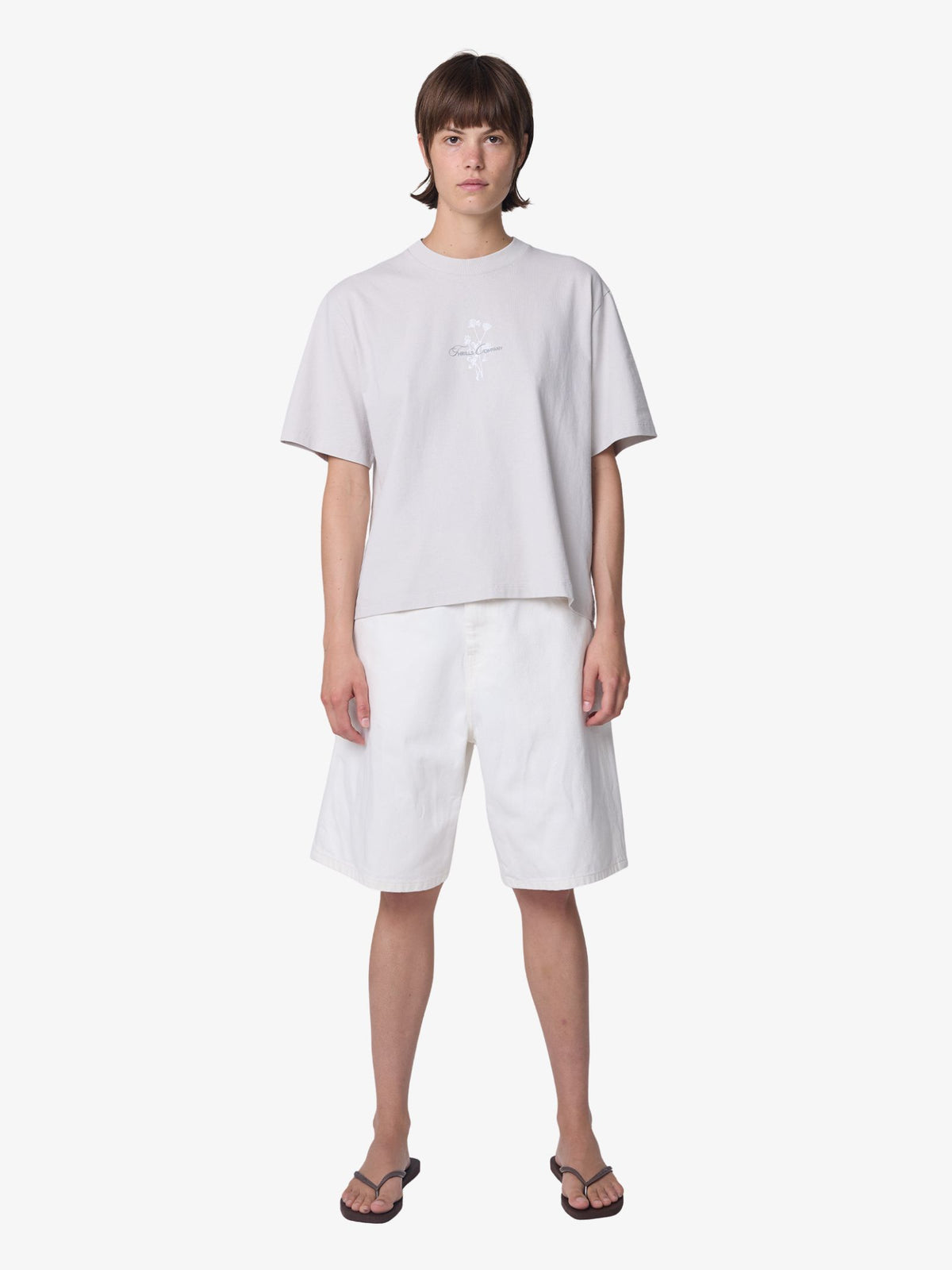 Thrills Natural Progression Square Tee | CLOUD