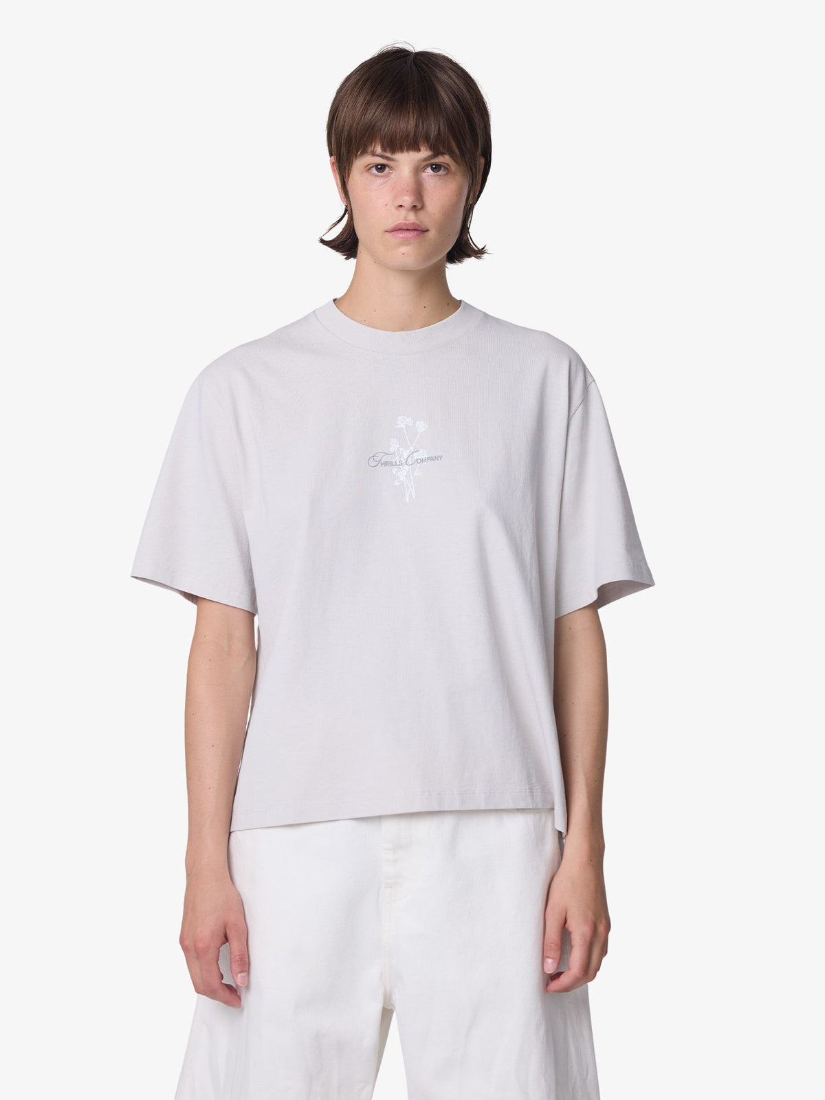 Thrills Natural Progression Square Tee | CLOUD