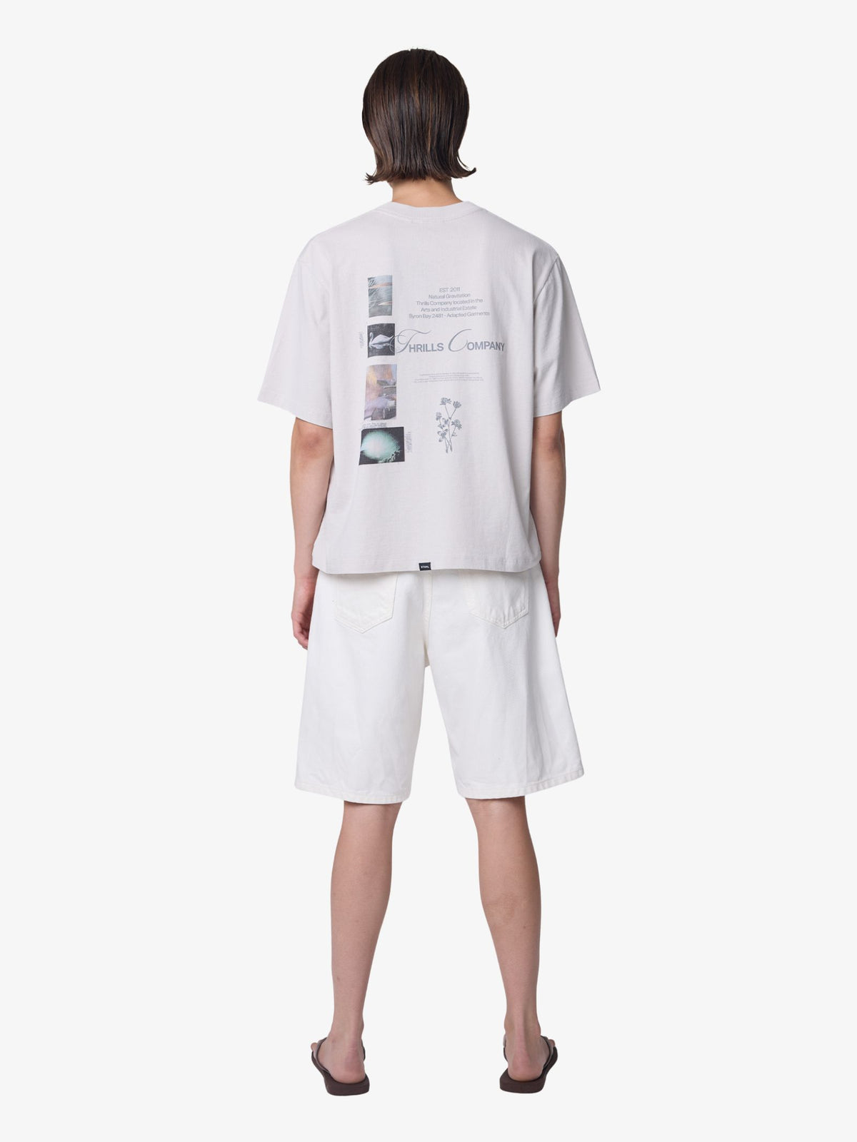 Thrills Natural Progression Square Tee | CLOUD