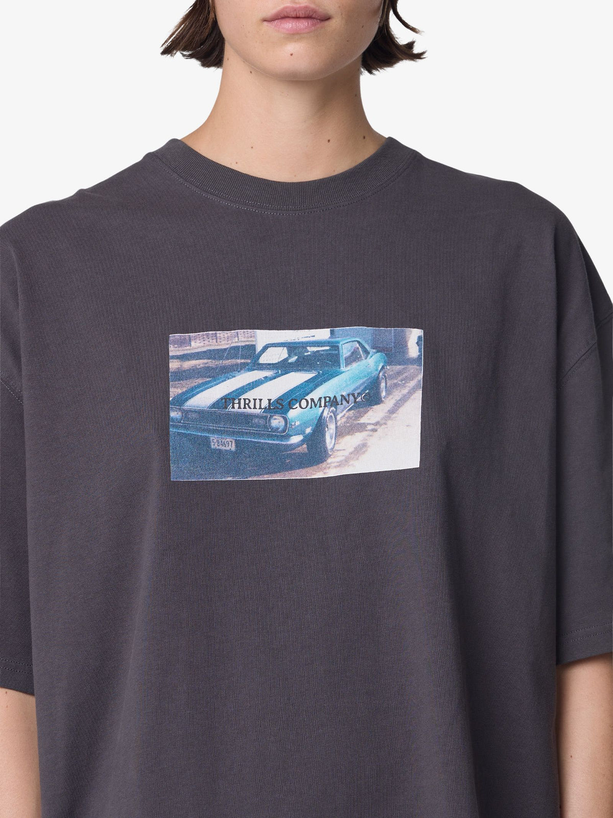 Thrills Precision Oversize Tee | MERCH BLACK