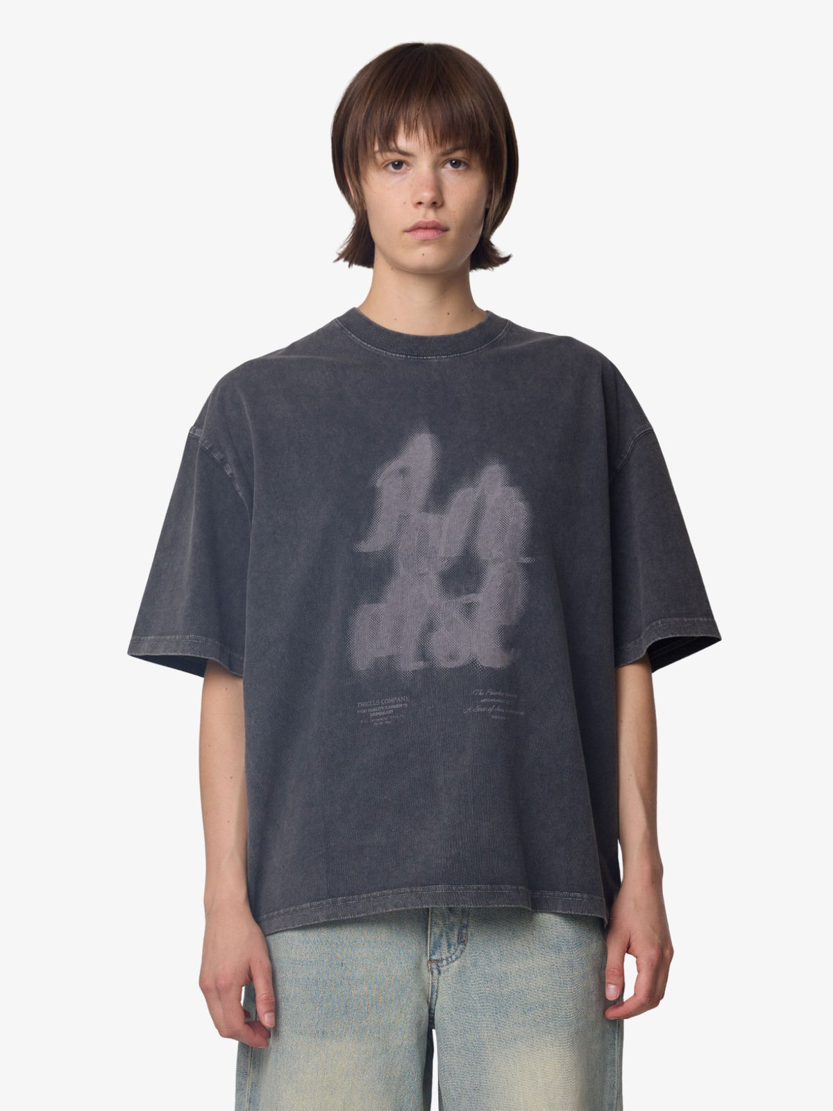 Thrills Chaos Calls Oversized Tee | TEMPLE GREY