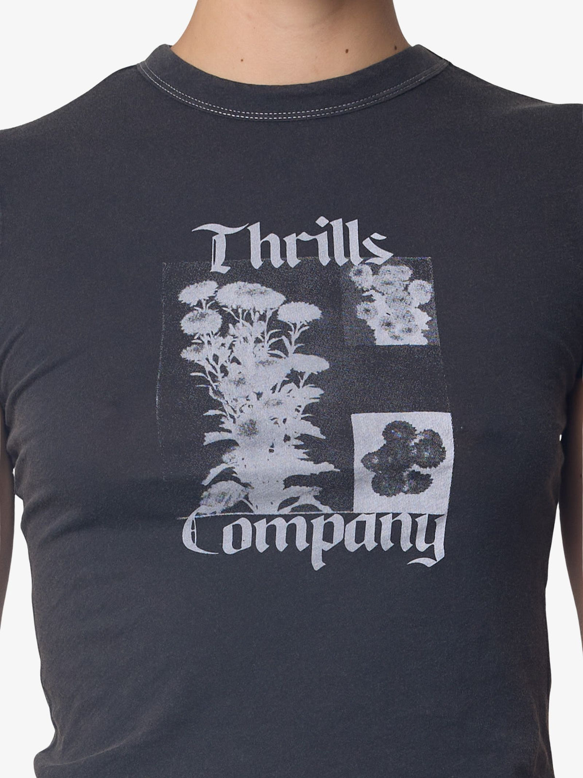 Thrills Wildflower Boy Tee | TEMPLE GREY