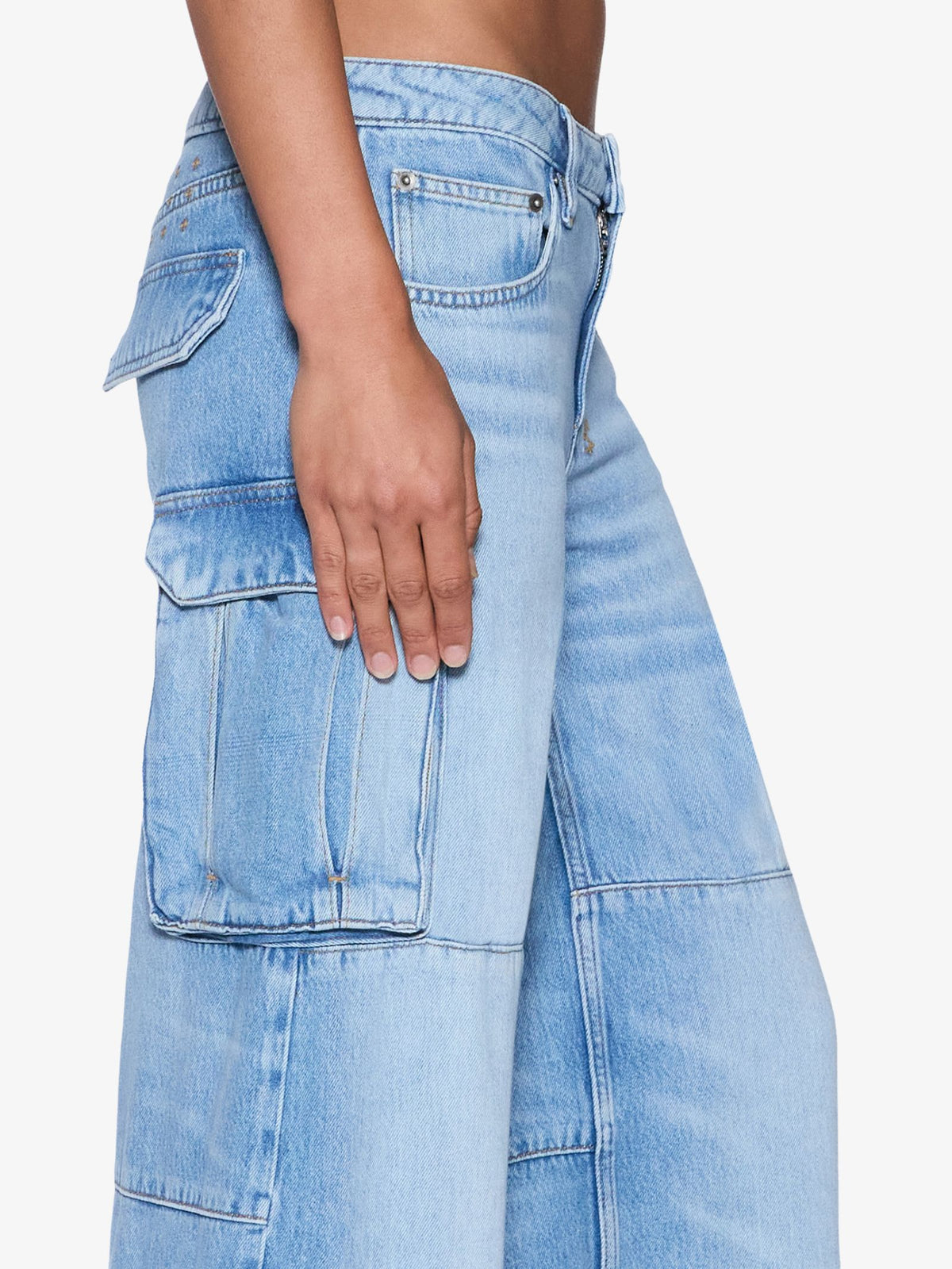 Ksubi Dropout Low Rise Cargo Jeans | Spirit