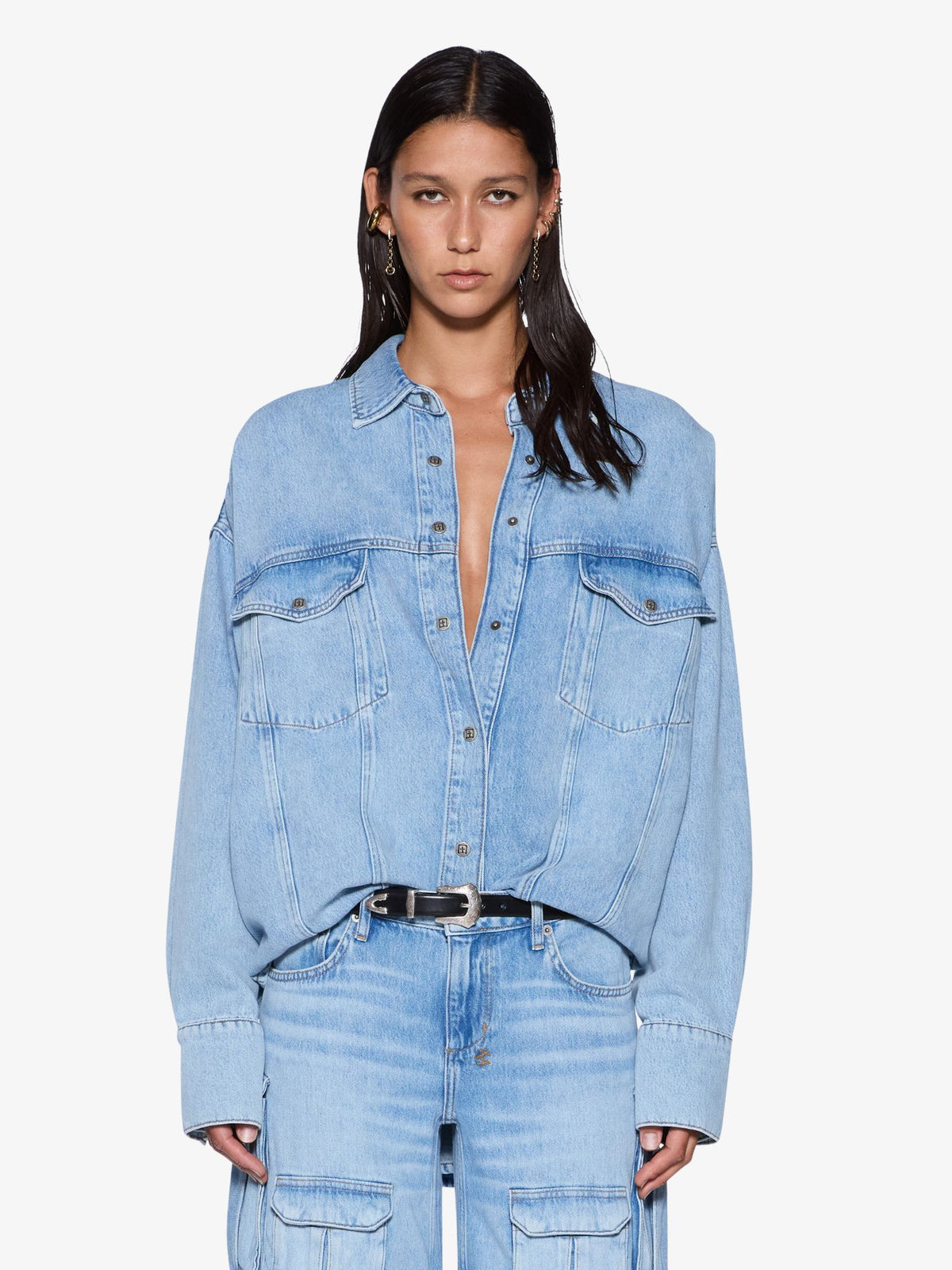Ksubi Astra Denim Ls Shirt | Spirit