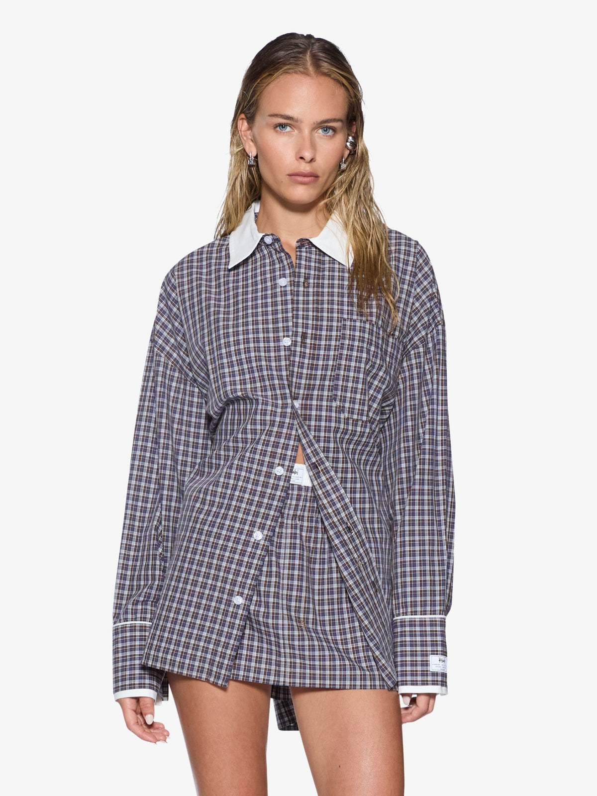 Ksubi Astra Ls Shirt | White Plaid
