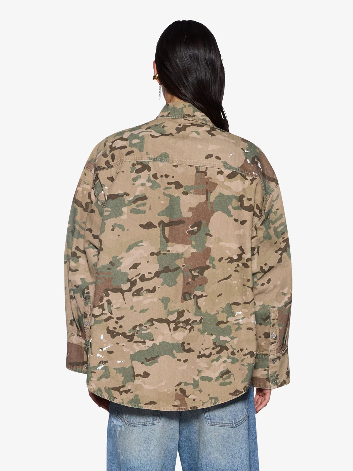 Ksubi Astra Cargo Ls Shirt | Woodland Camo