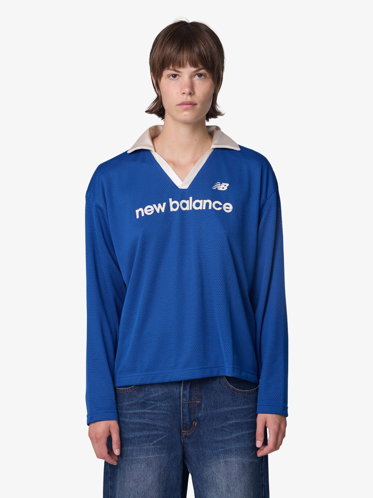 New Balance Mesh Jersey | Galaxy Blue