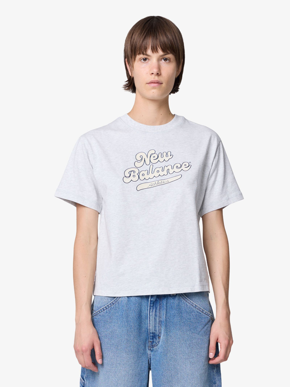 New Balance Athletics Legacy T-Shirt | Ash Heather