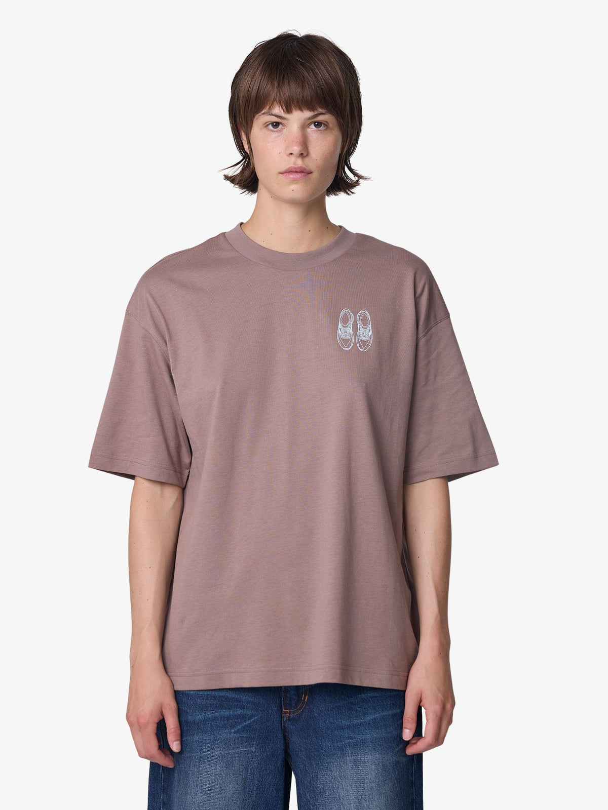 New Balance Outfit Layout T-Shirt | Earth Shadow