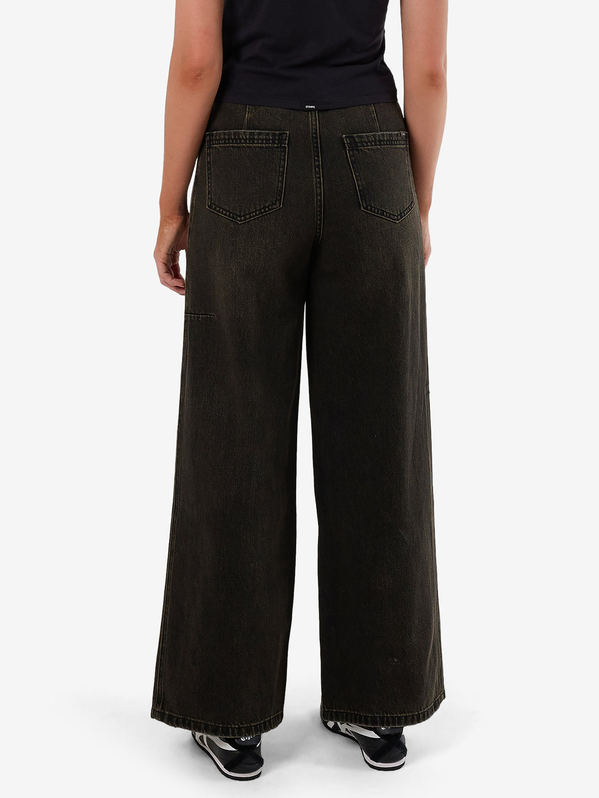 Thrills Ashton Jean | DIRTY OLIVE BLACK