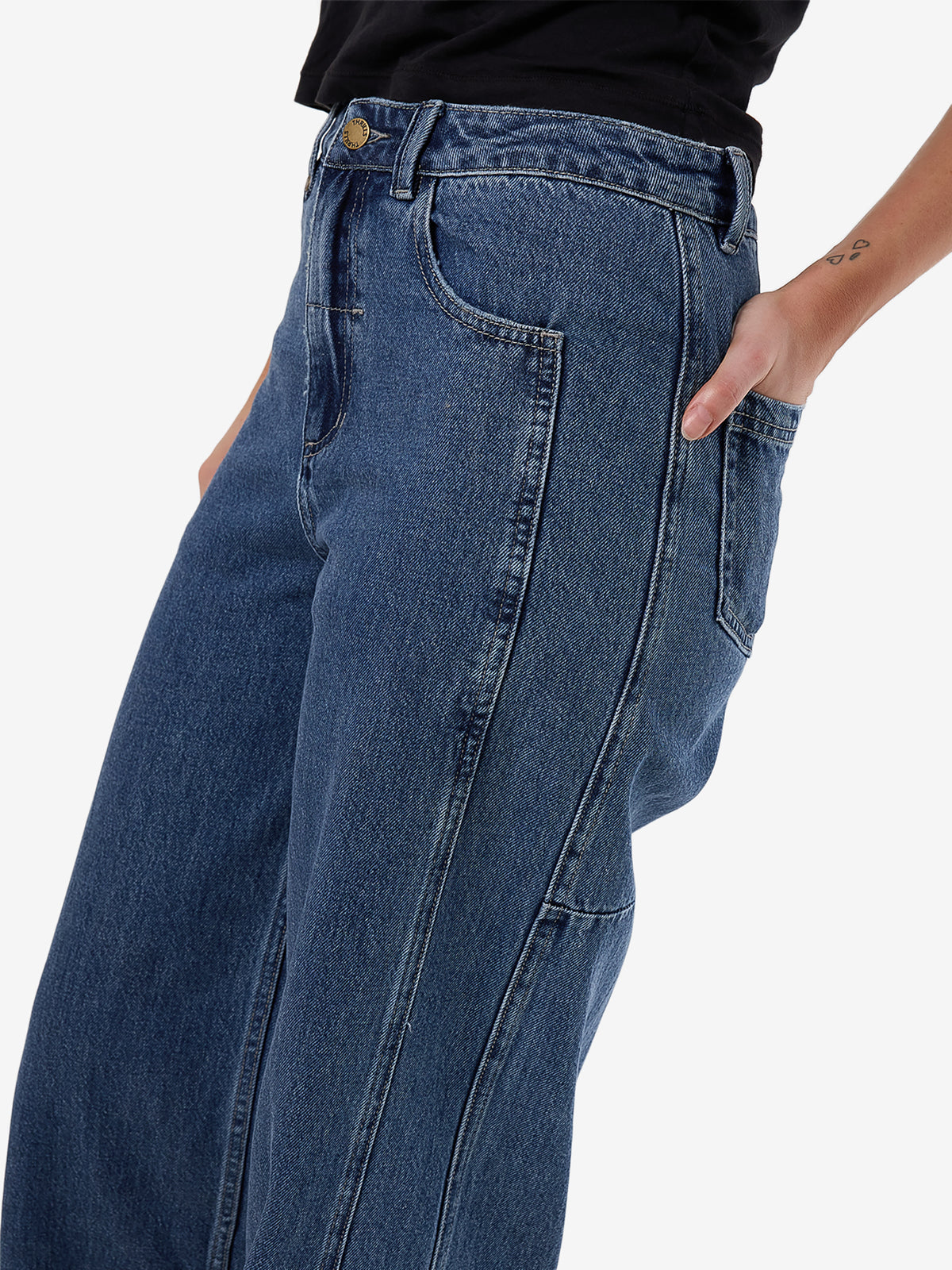 Thrills Ashton Jean | Vintage Rinse Blue