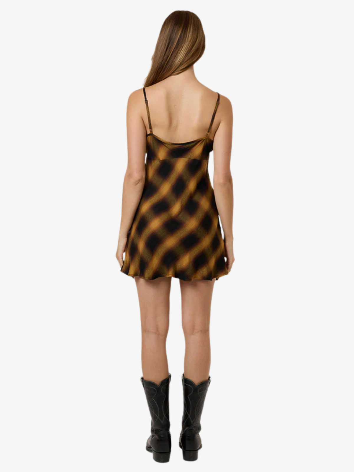 Thrills Lost Signal Mini Dress | BRONZE